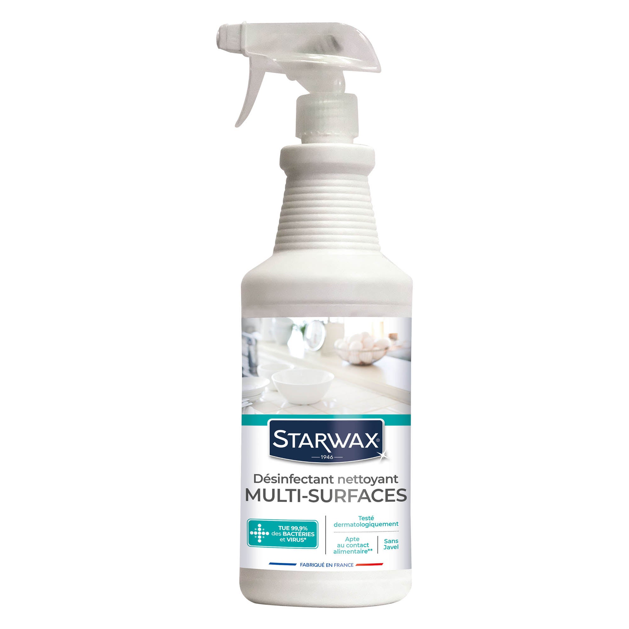 STARWAX - Désinfectant nettoyant multi-surfaces
1L