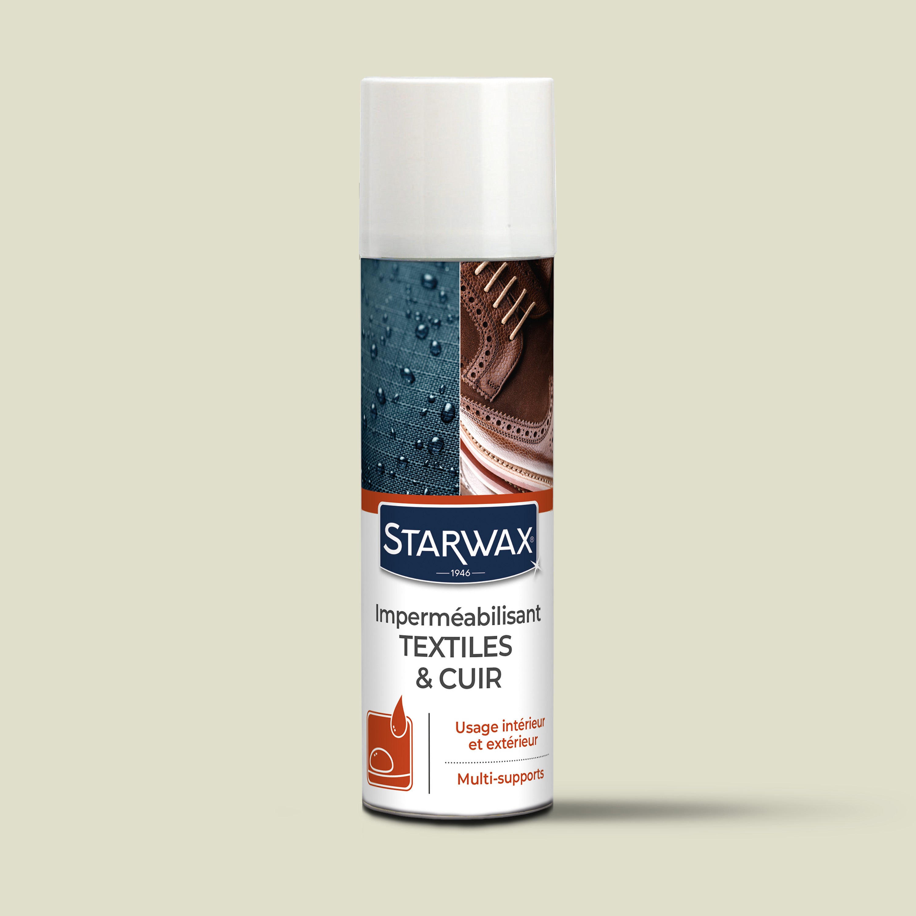 STARWAX - Aérosol Imperméabilisant Textiles et Cuir 300ml