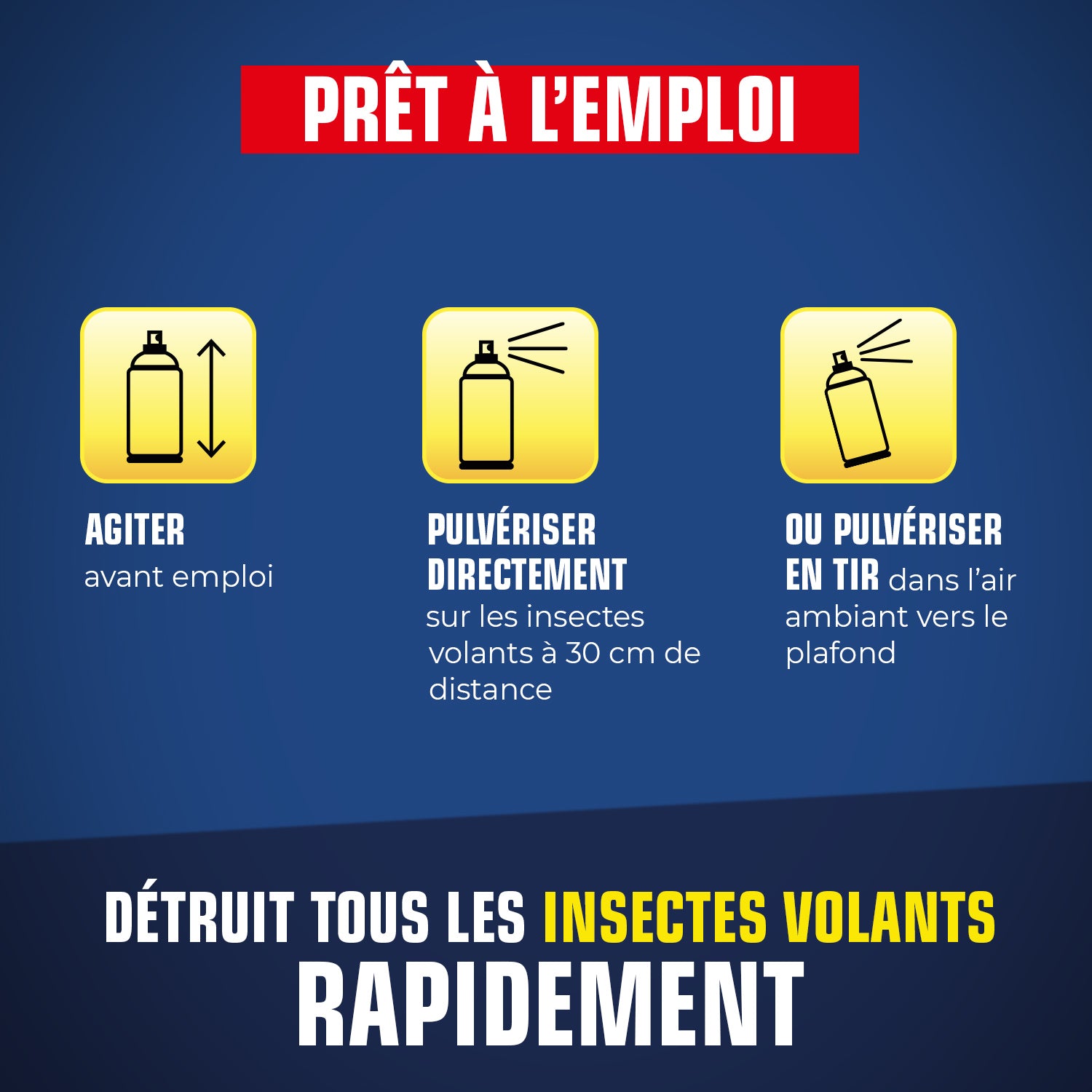 K.PRO - Aérosol insectes volants 750ml