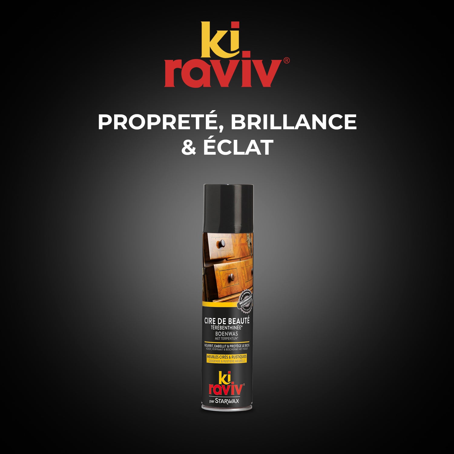 KIRAVIV - Cire de beauté à la térébenthine
400ml