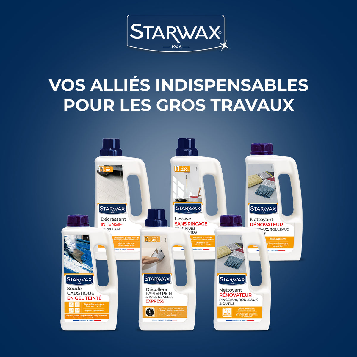 STARWAX - Décolleur Express papier peint 1L 1L