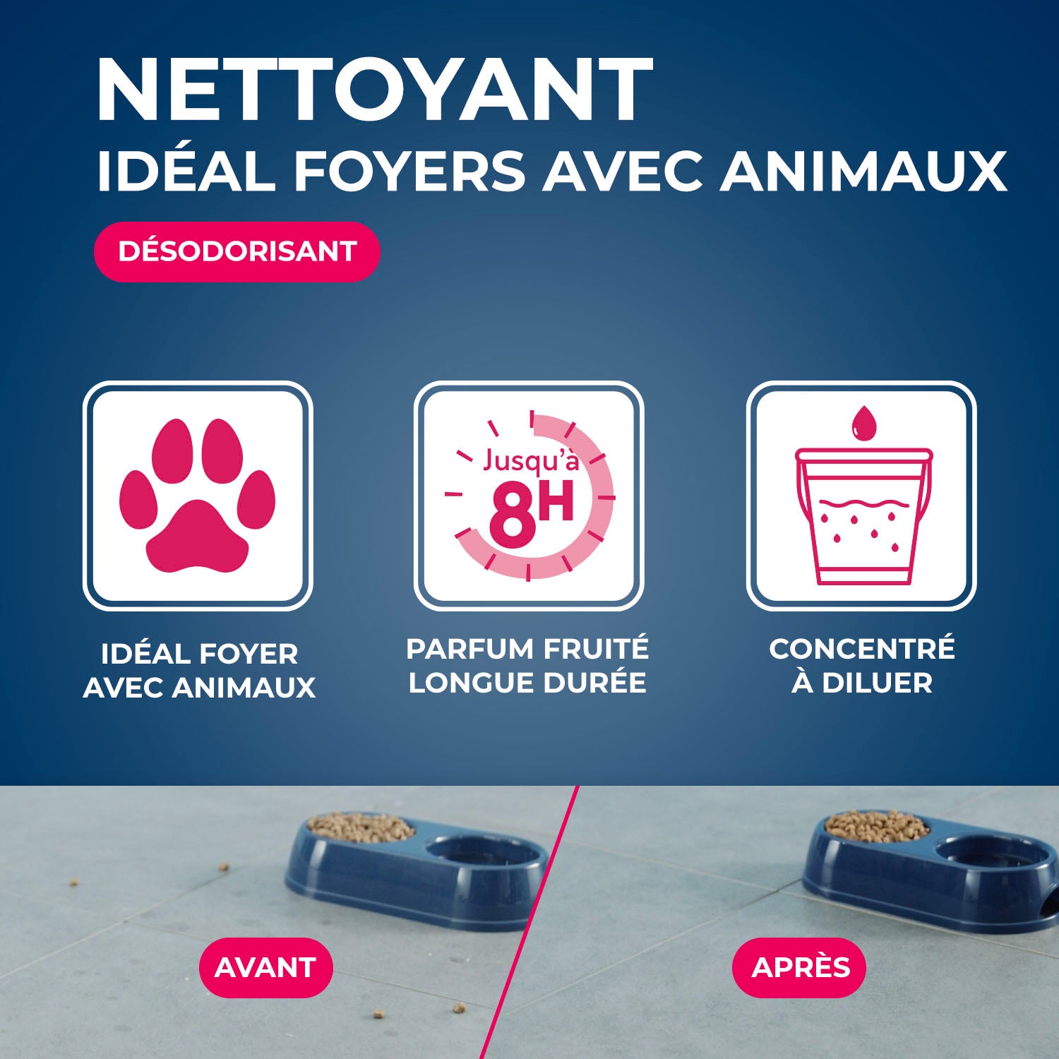 STARWAX - Nettoyant désodorisant surodorant 1L