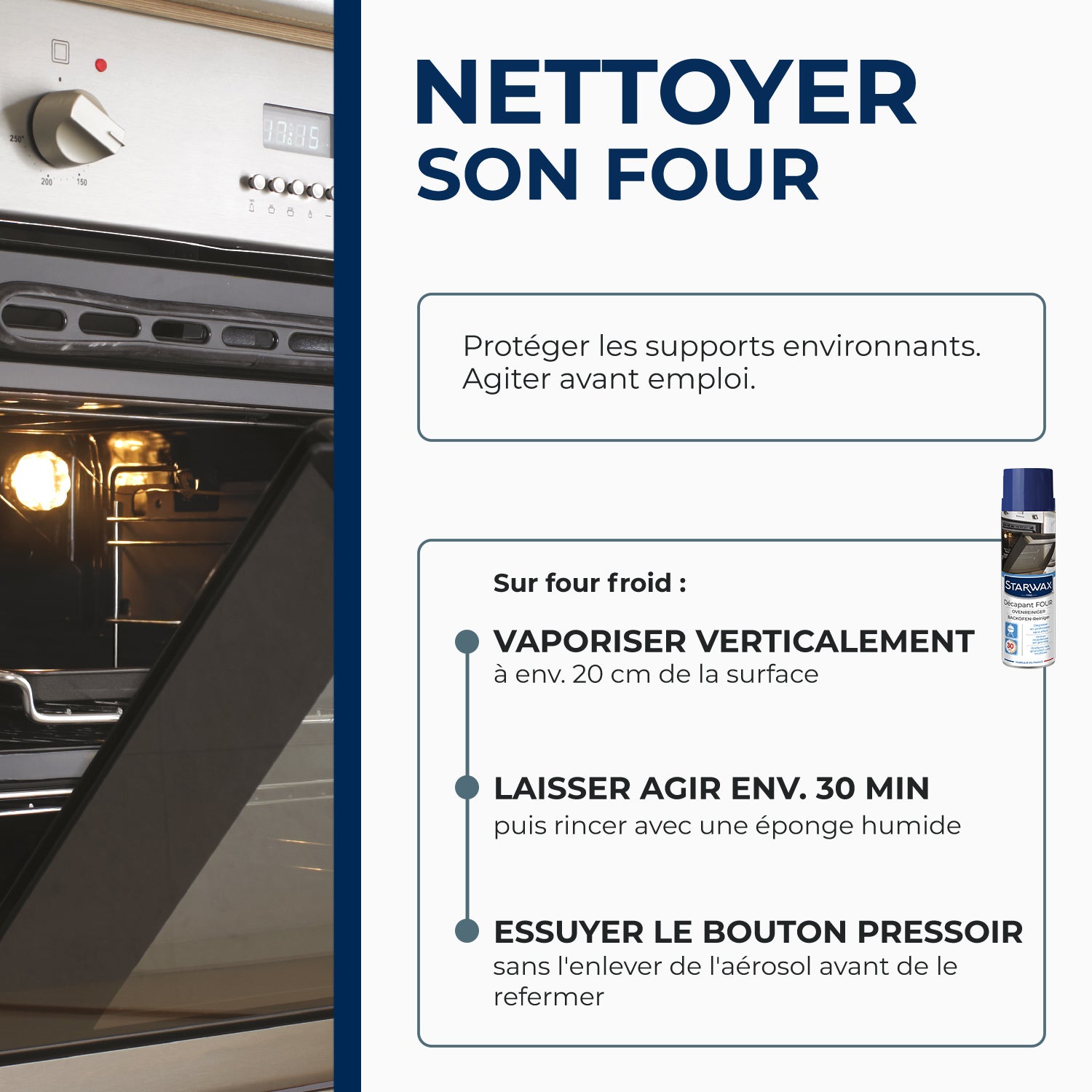 STARWAX - Décapant four 500ml