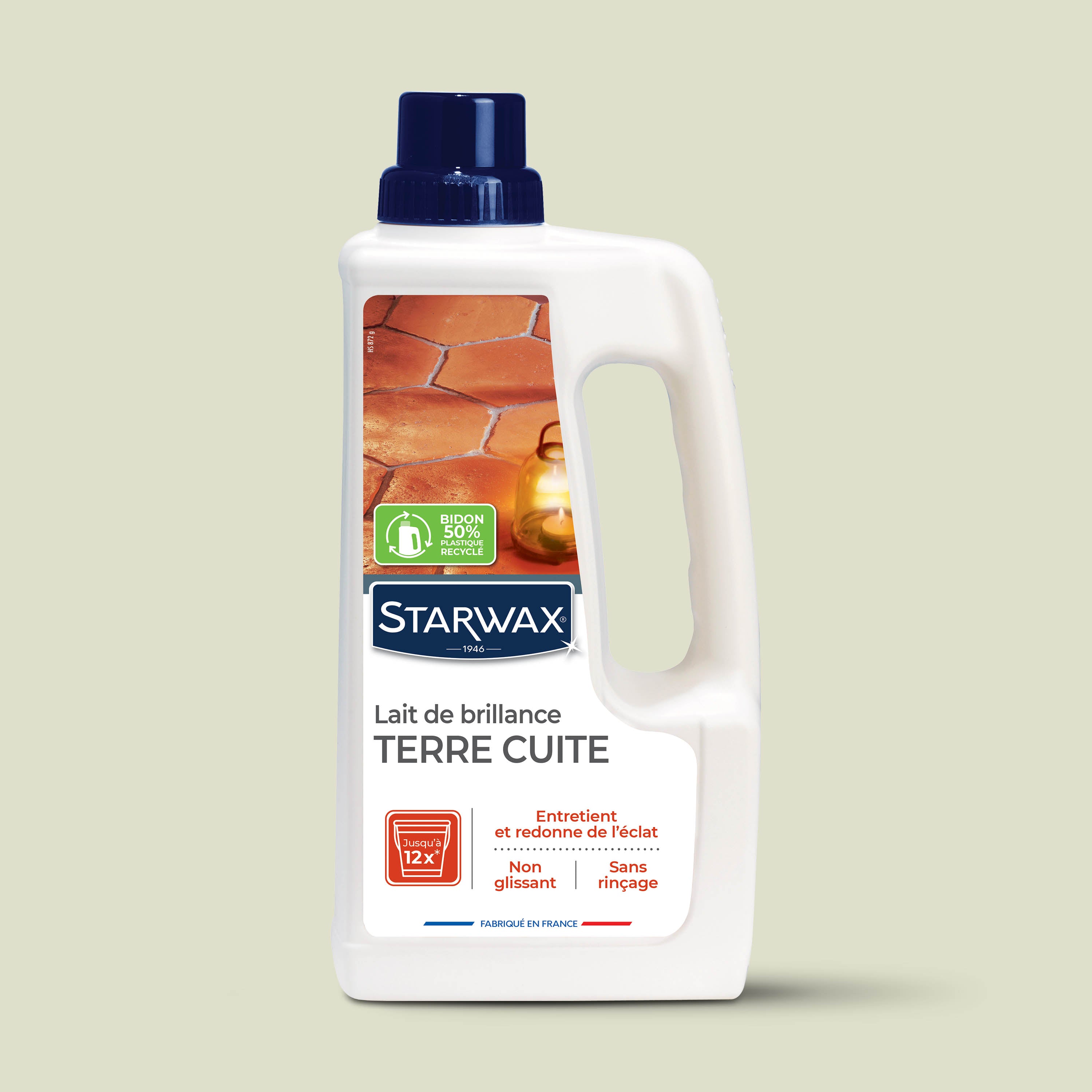 STARWAX - Lait de brillance pour tomettes et terres cuites
1L