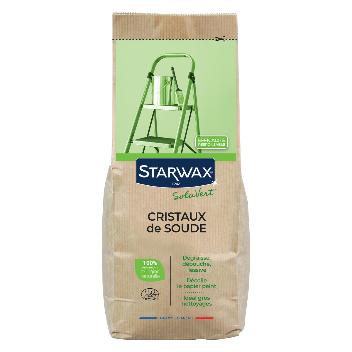 STARWAX SOLUVERT - Cristaux de soude 1kg
