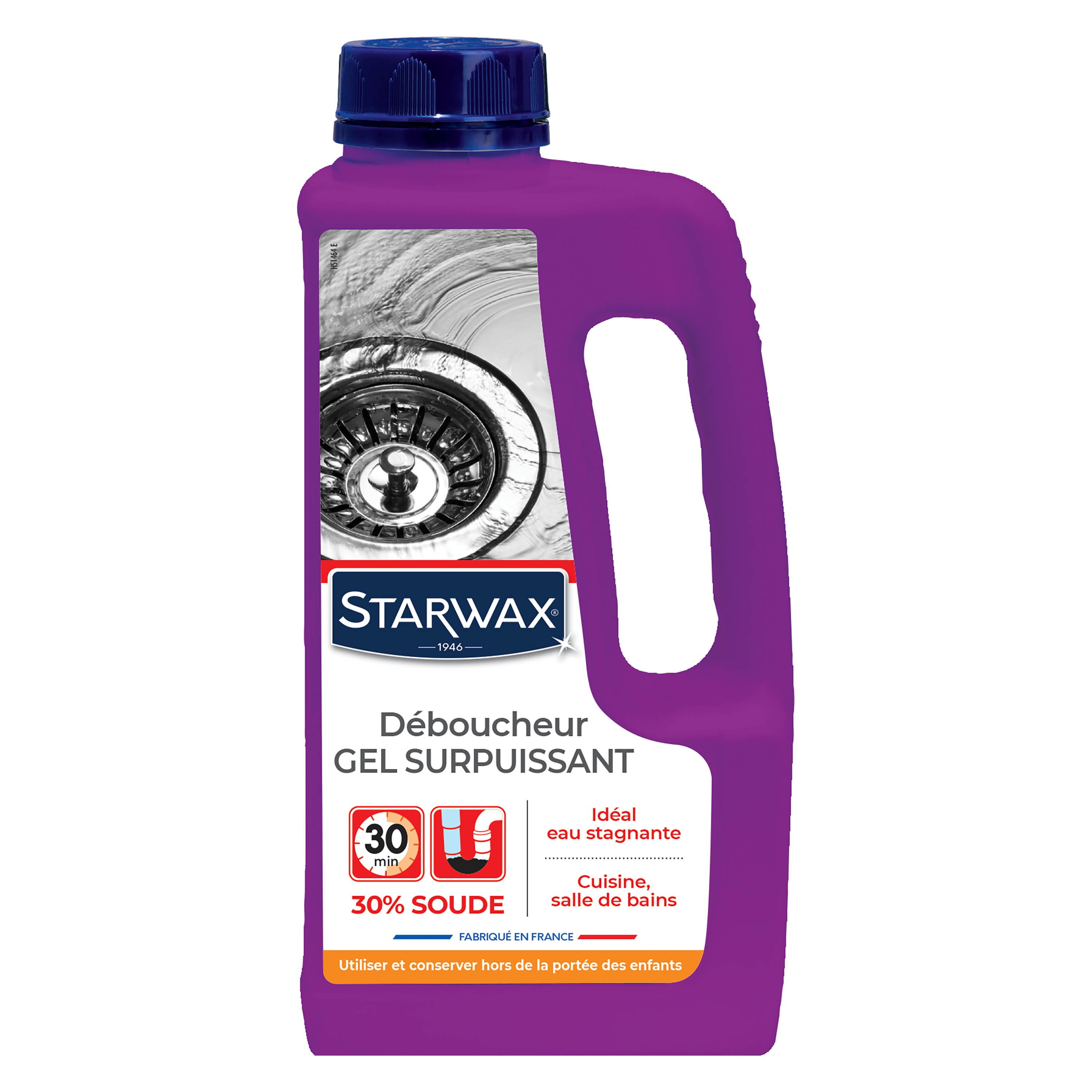STARWAX - Déboucheur gel pour canalisations 1L