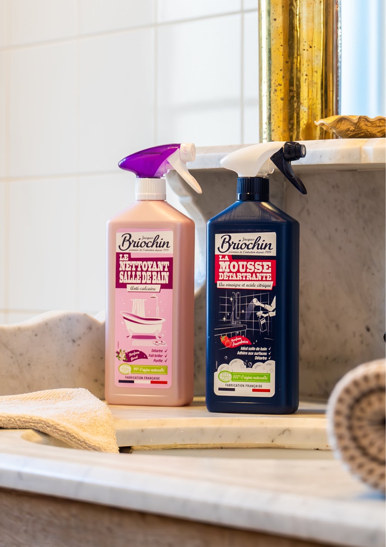 Produits de nettoyage et d'entretien pour la salle de bain - Briochin, Starwax