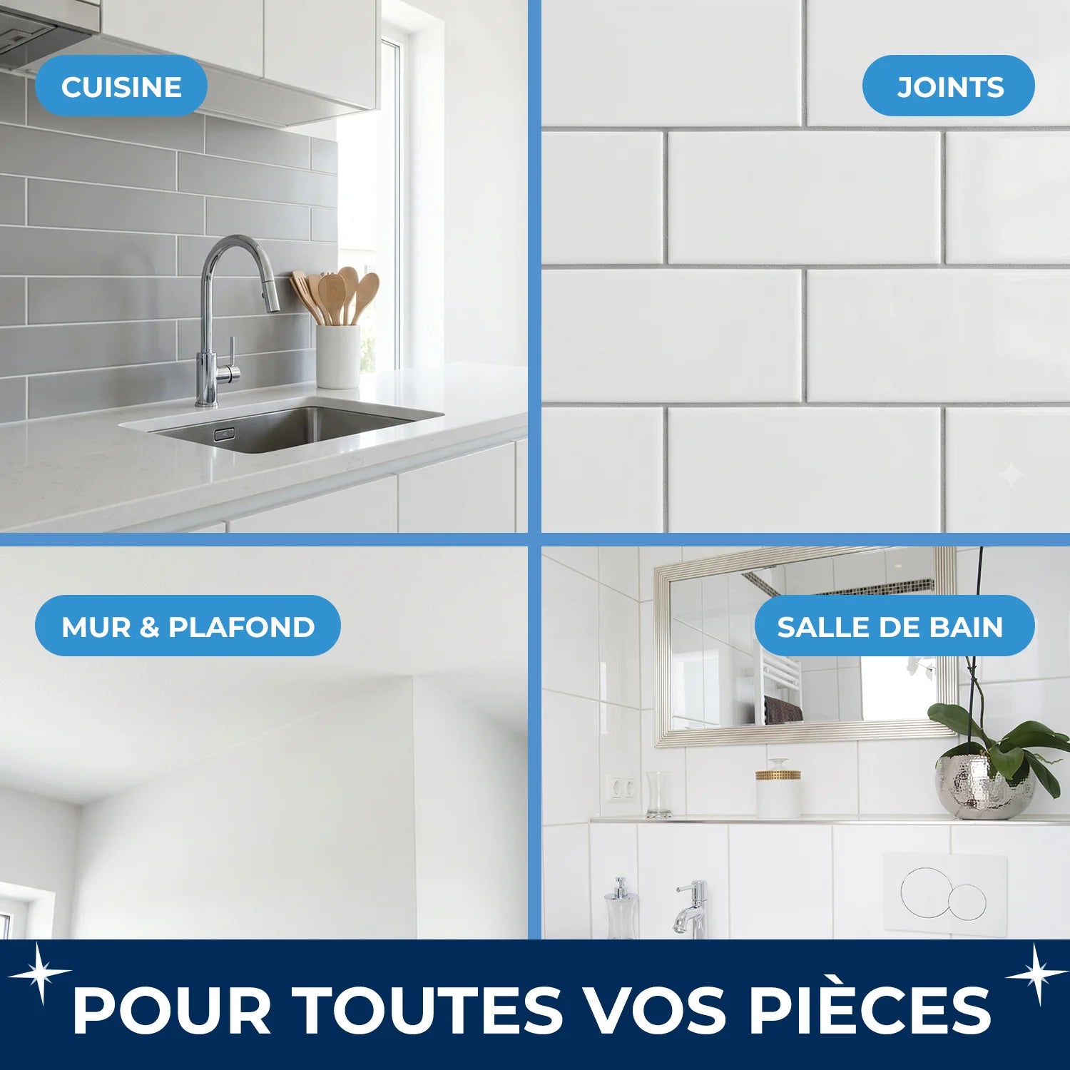 Pack anti-moisissures : La solution pour des joints éclatants
