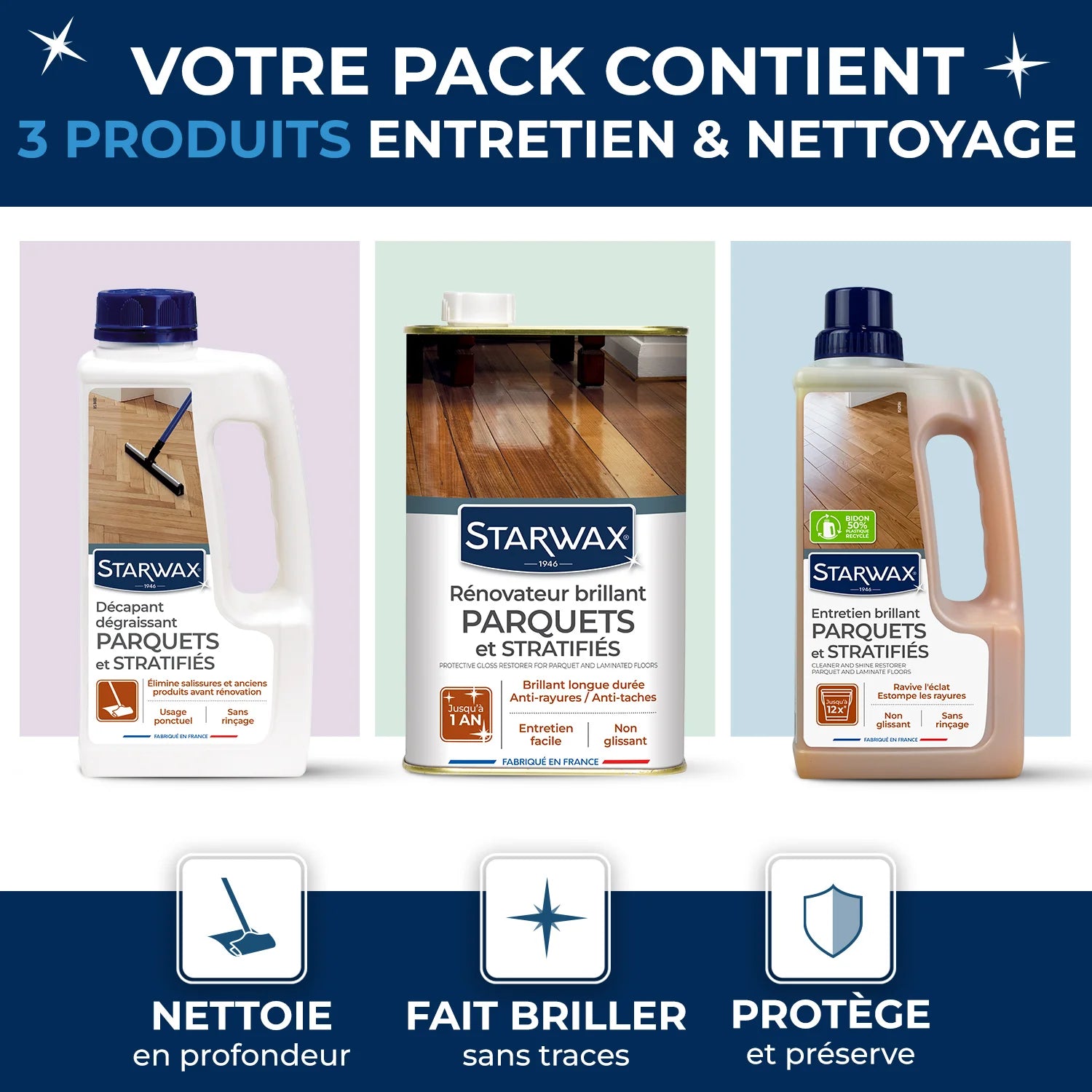 Pack parquet : La solution pour des parquets comme neufs