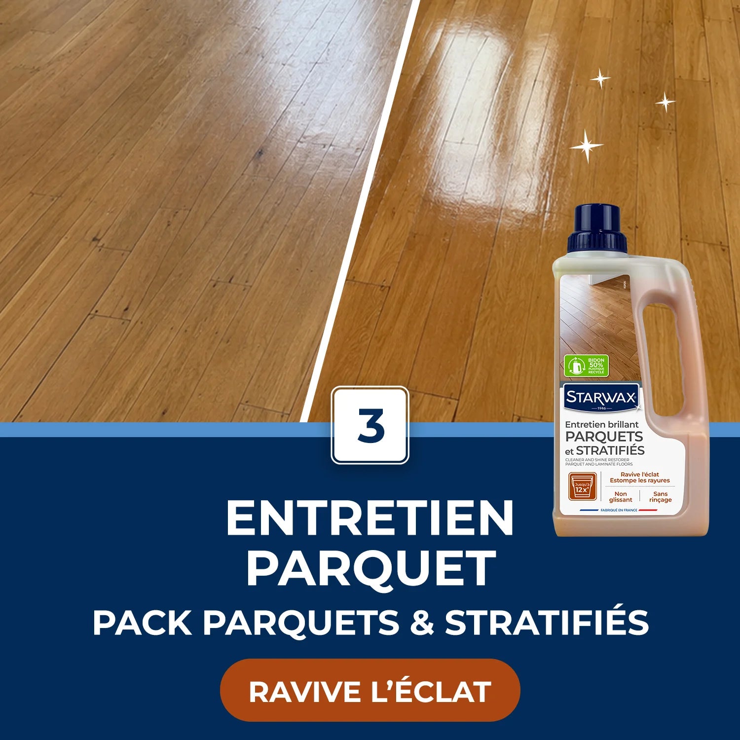 Pack parquet : La solution pour des parquets comme neufs