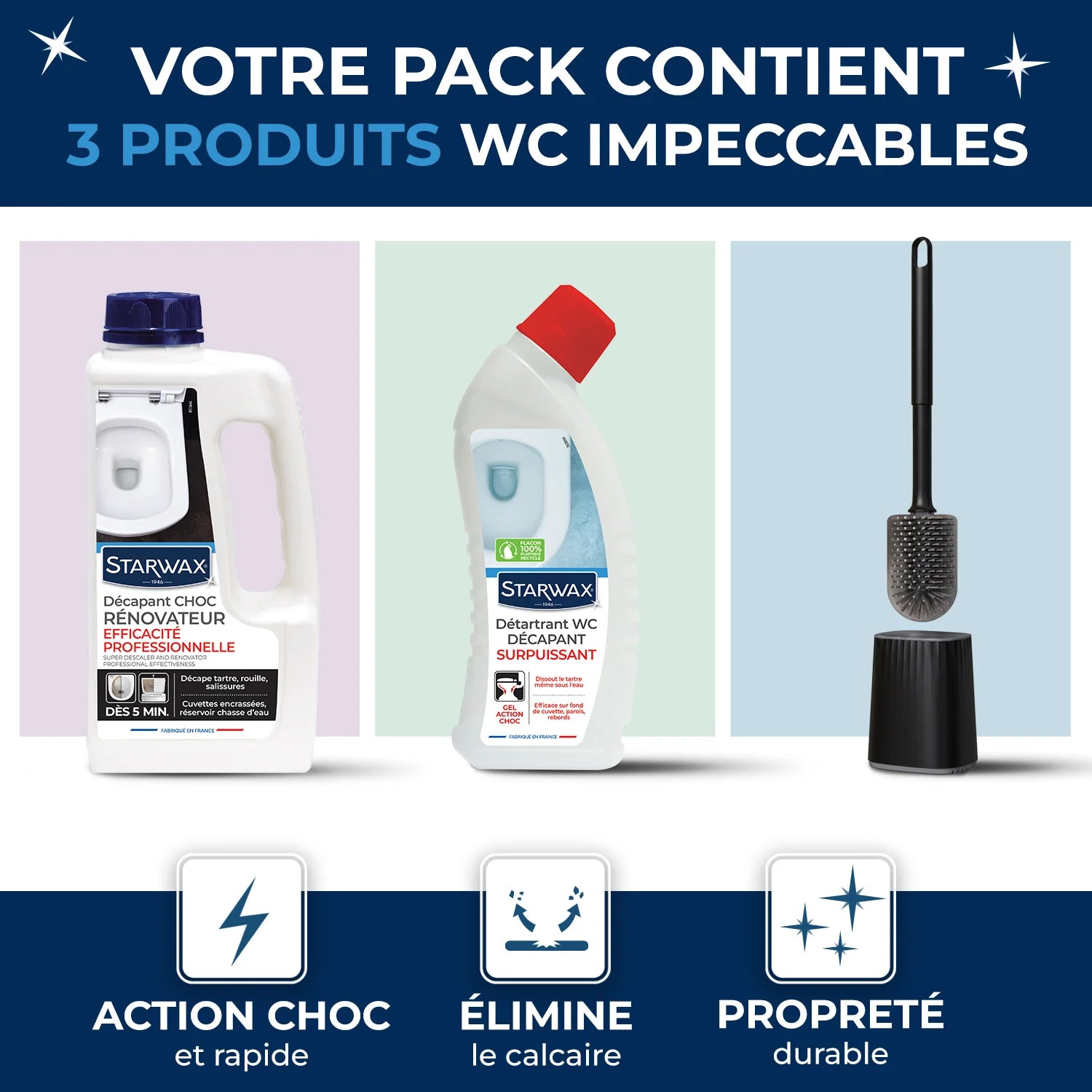 Pack WC : La solution pour des WC impeccables