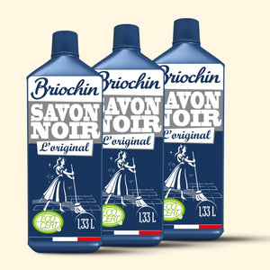 Lot de 3 Savon noir liquide