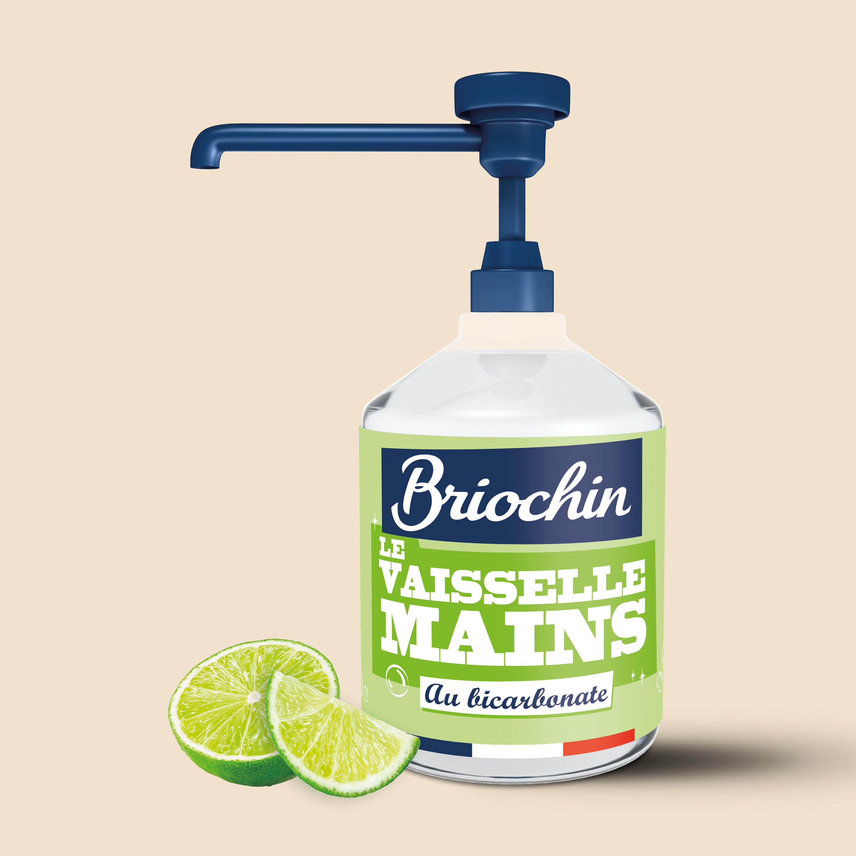 Liquide Vaisselle Mains Bicarbonate de soude & Citron vert