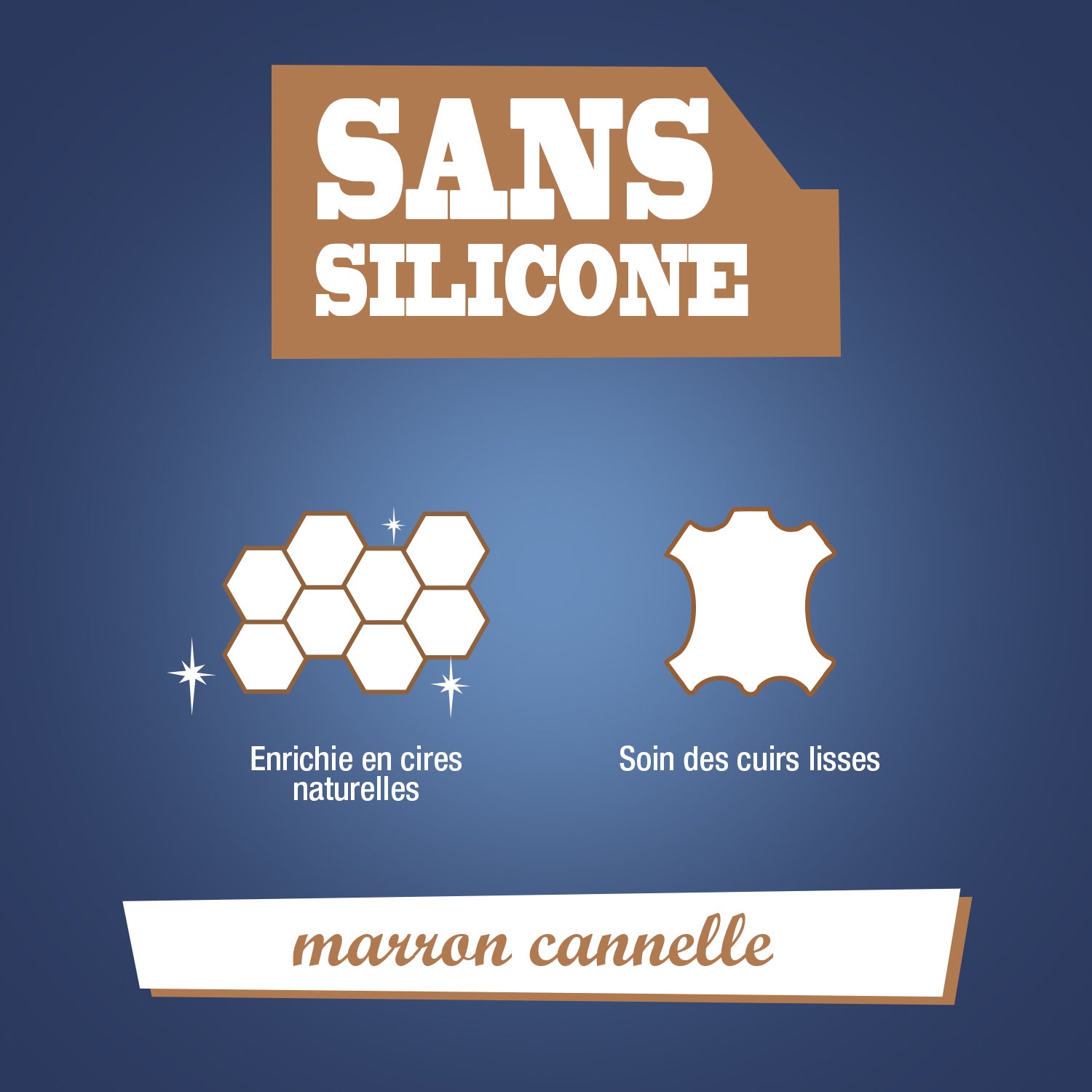 JACQUES BRIOCHIN - Crème de cirage marron cannelle 50ml Couleur marron cannelle