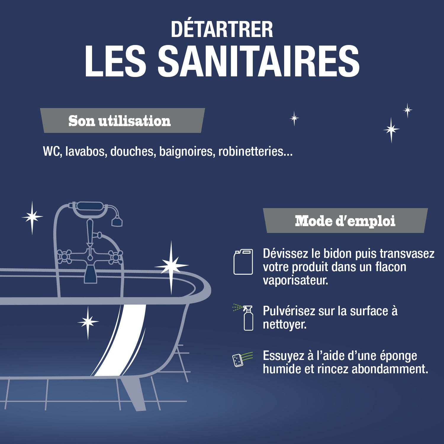 JACQUES BRIOCHIN PRO - Le Décapant Sanitaires 5L Sans parfum