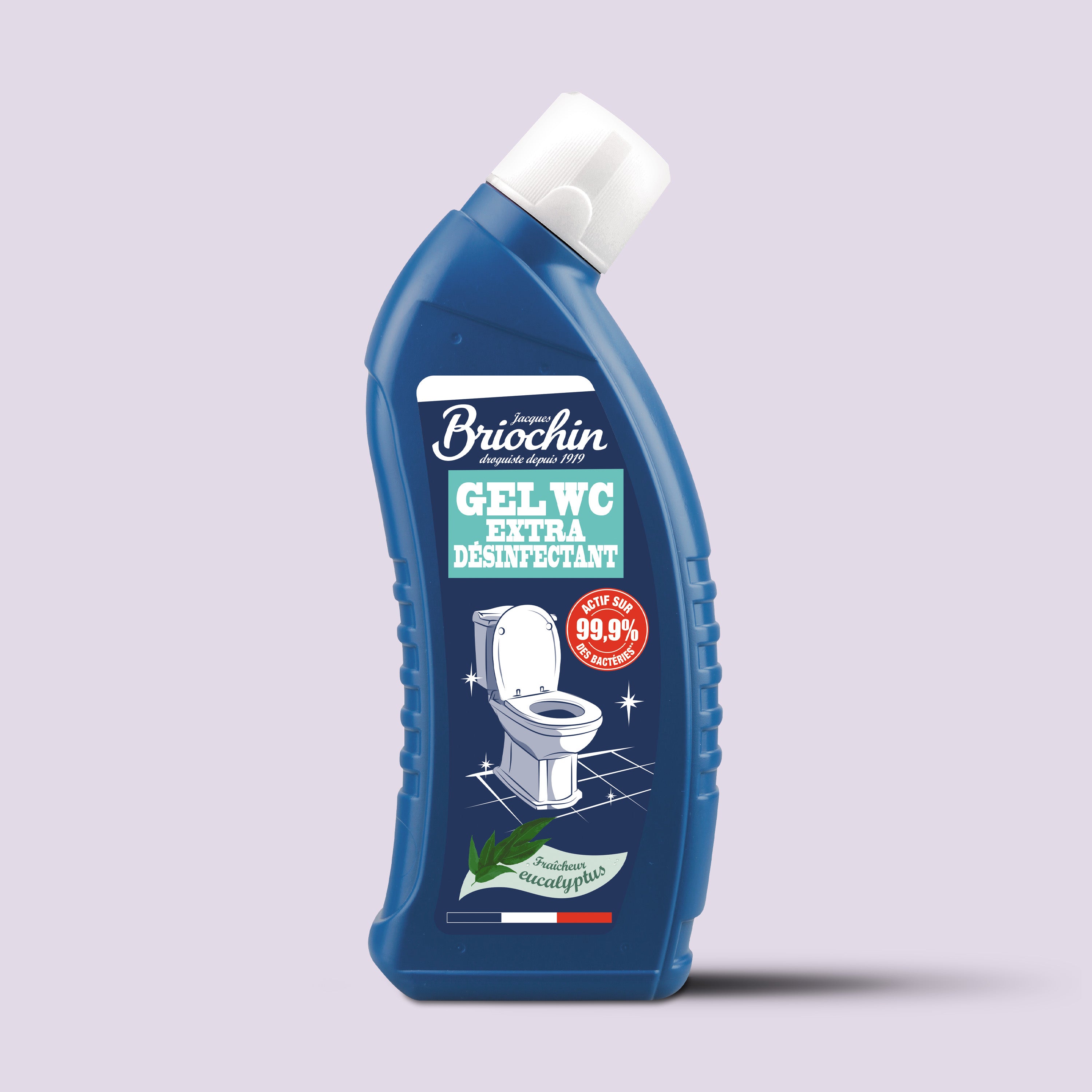 JACQUES BRIOCHIN - Gel WC désinfectant 750ml Eucalyptus