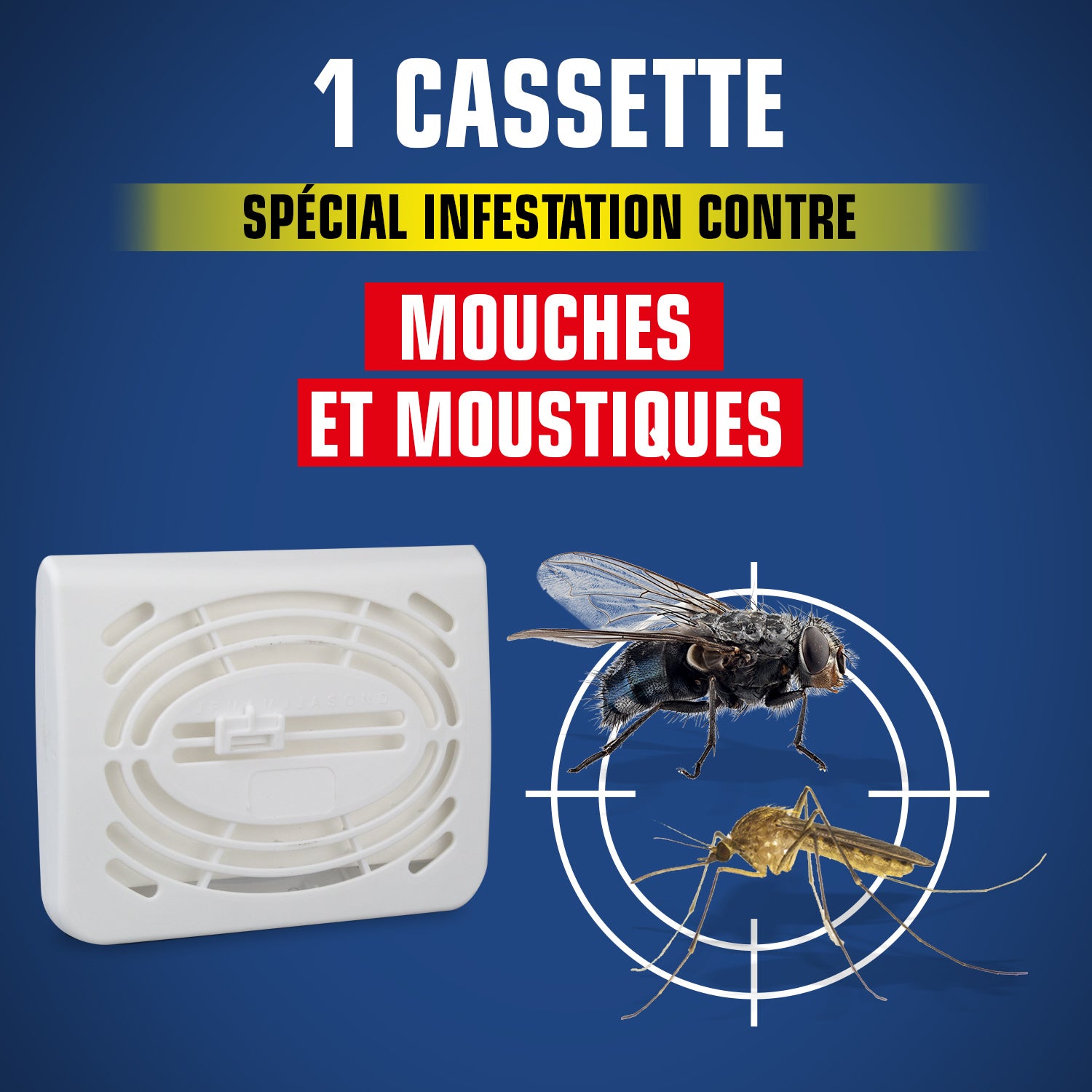 K.PRO - Cassette Mouches Moustiques
 X1