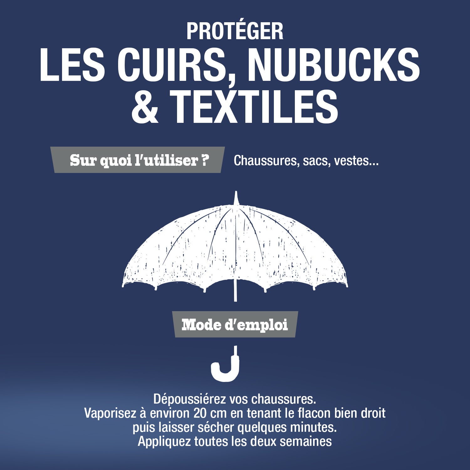 JACQUES BRIOCHIN - Imperméabilisant chaussure 200ml Parfum vanille