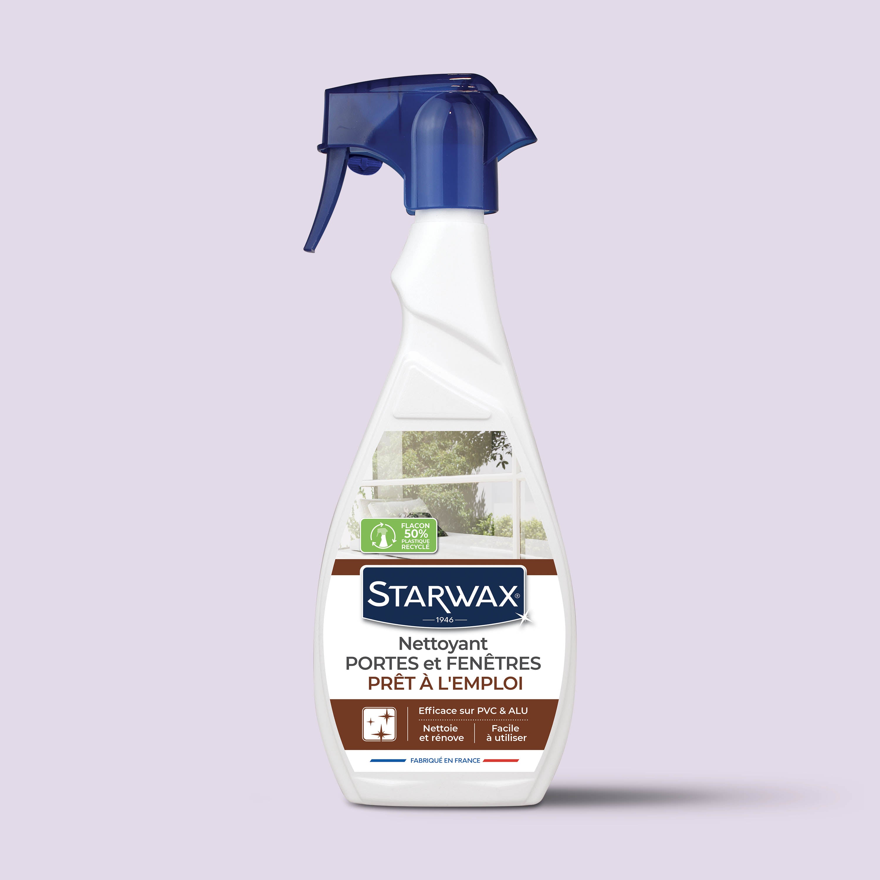 STARWAX - Nettoyant portes et fenêtres prêt à l'emploi 500ml