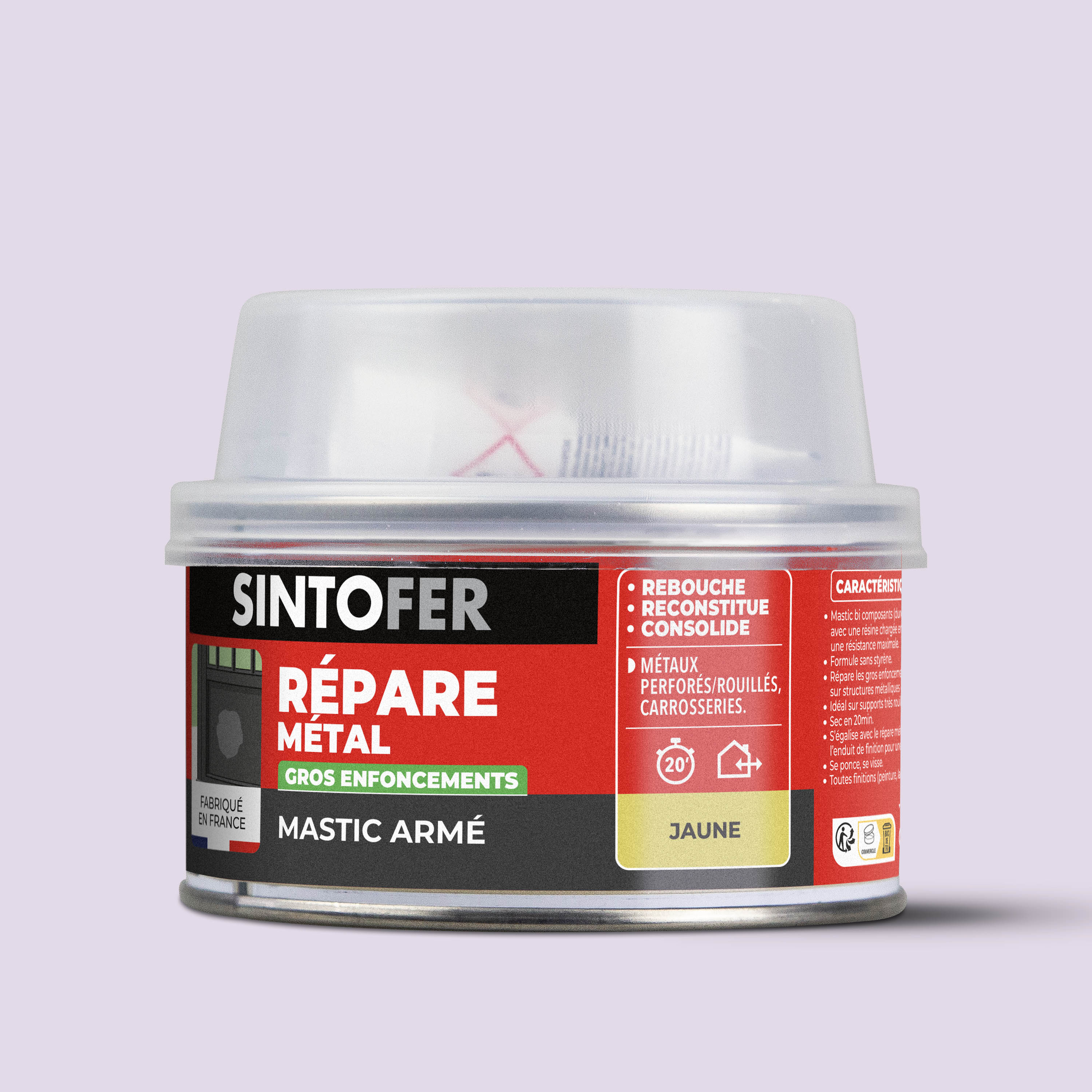 SINTO - Répare métal armé 170ml
