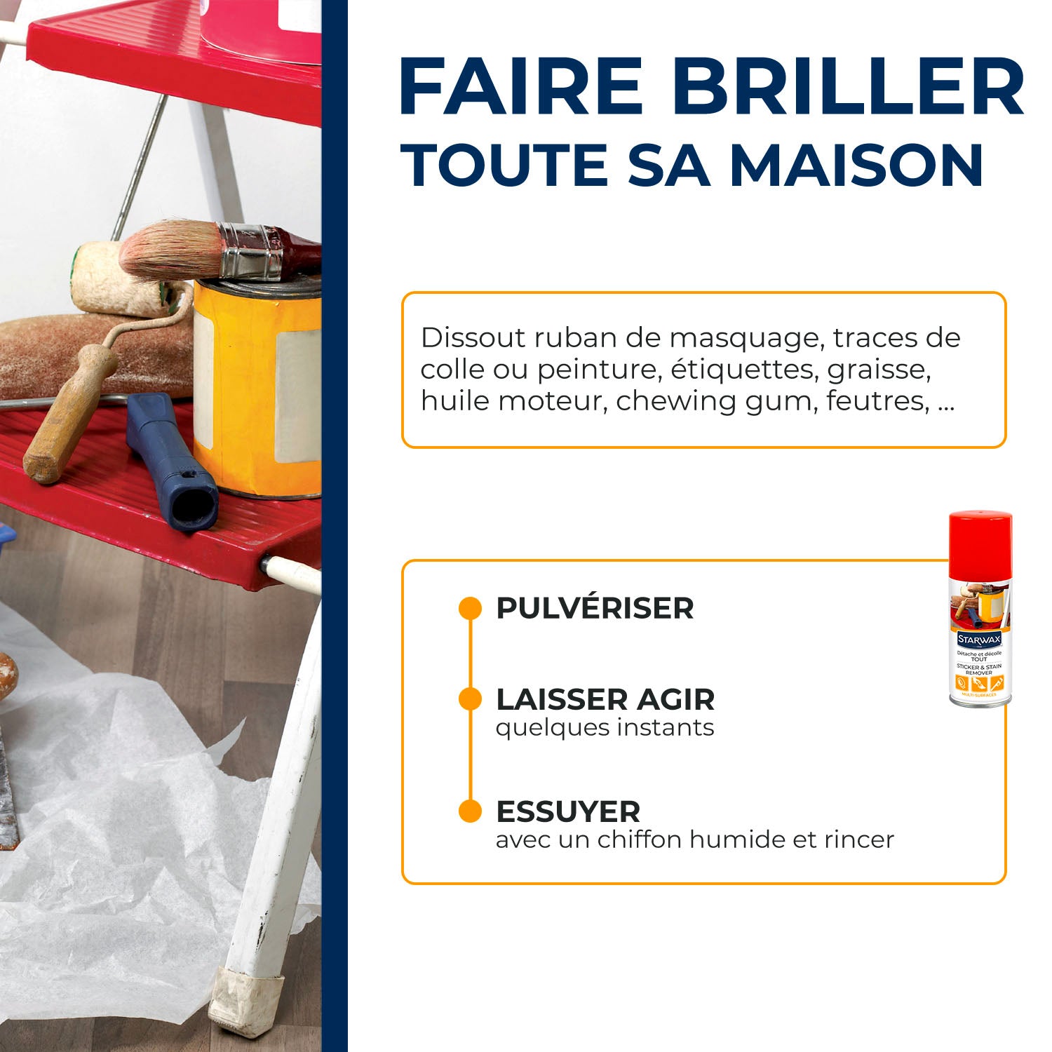 STARWAX - Détache et Décolle tout
 100ml