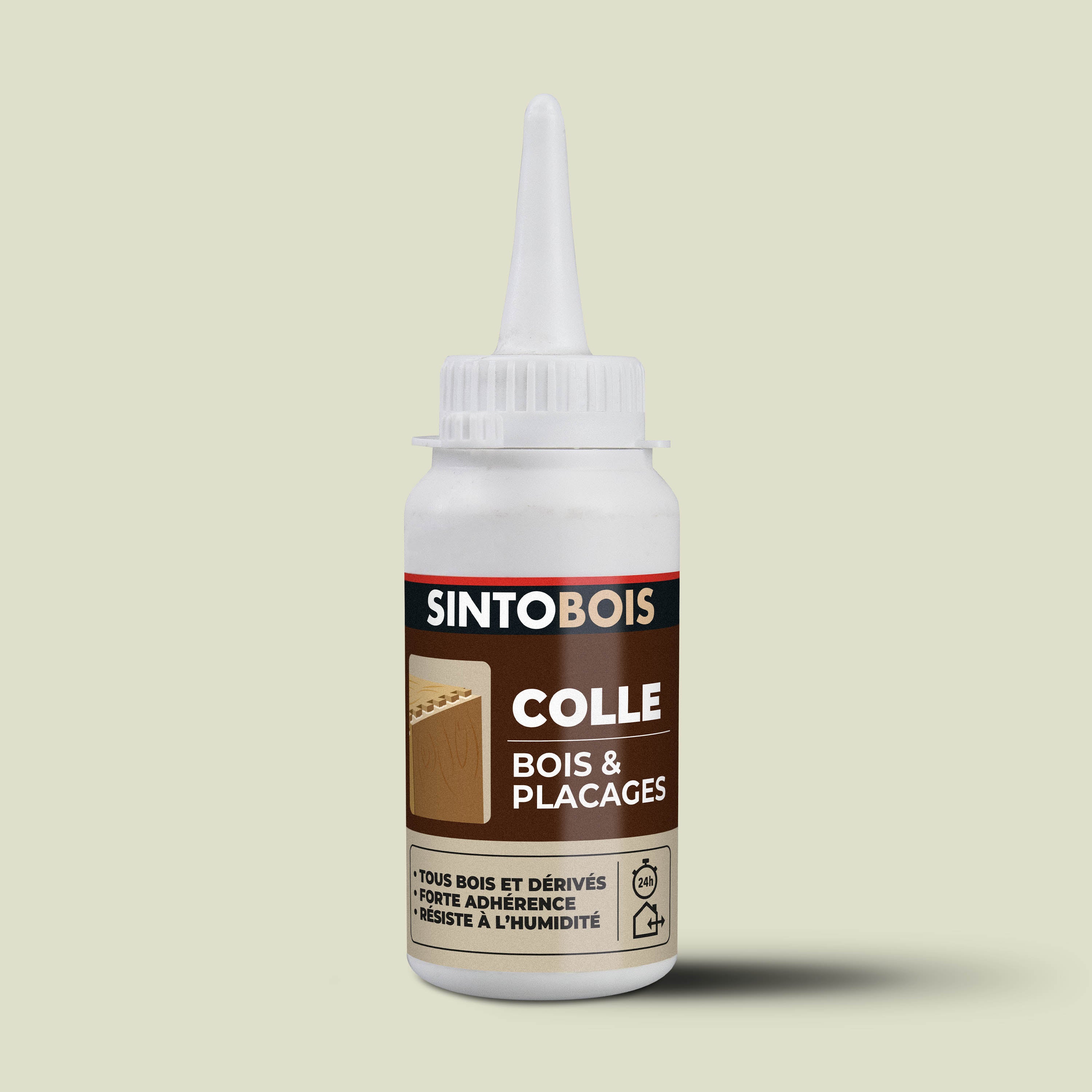 SINTO - Colle bois et dérives 100g