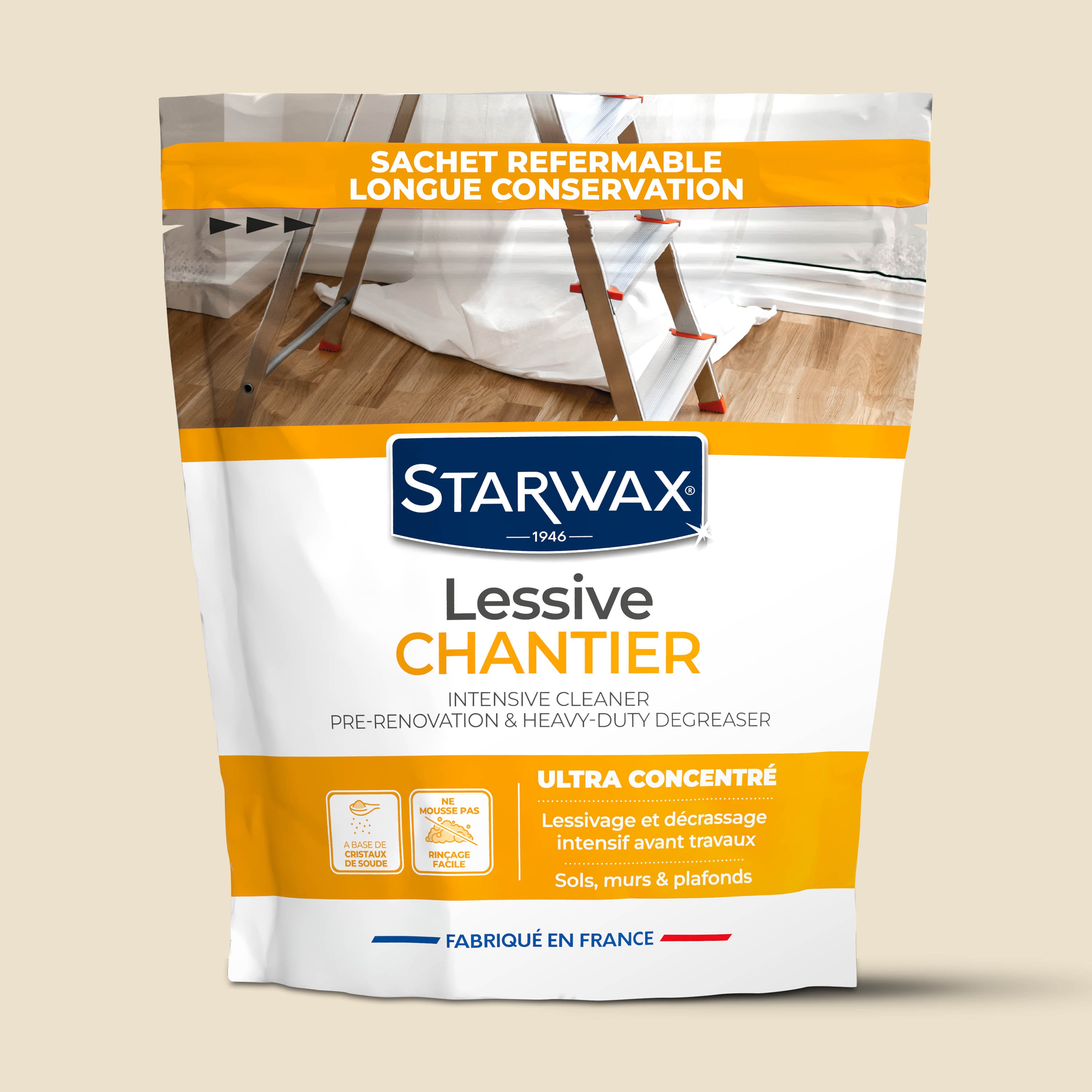 STARWAX - Lessive Chantier 1,4KG 1,4kg