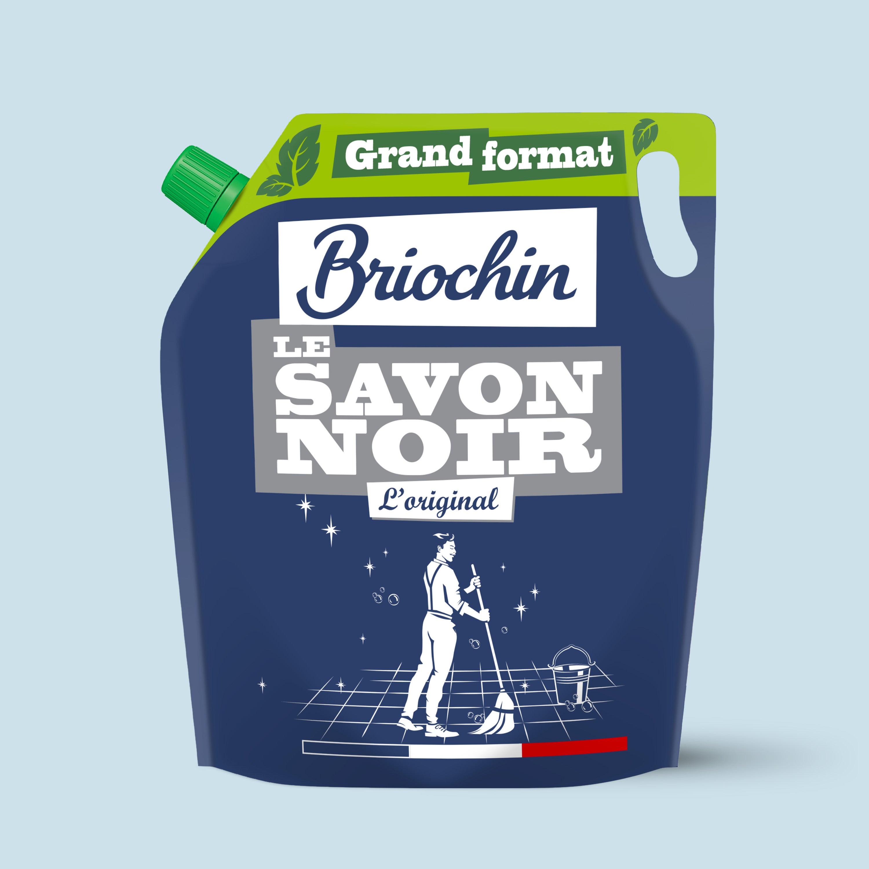 JACQUES BRIOCHIN - Savon noir liquide gros format 1,6L Sans parfum