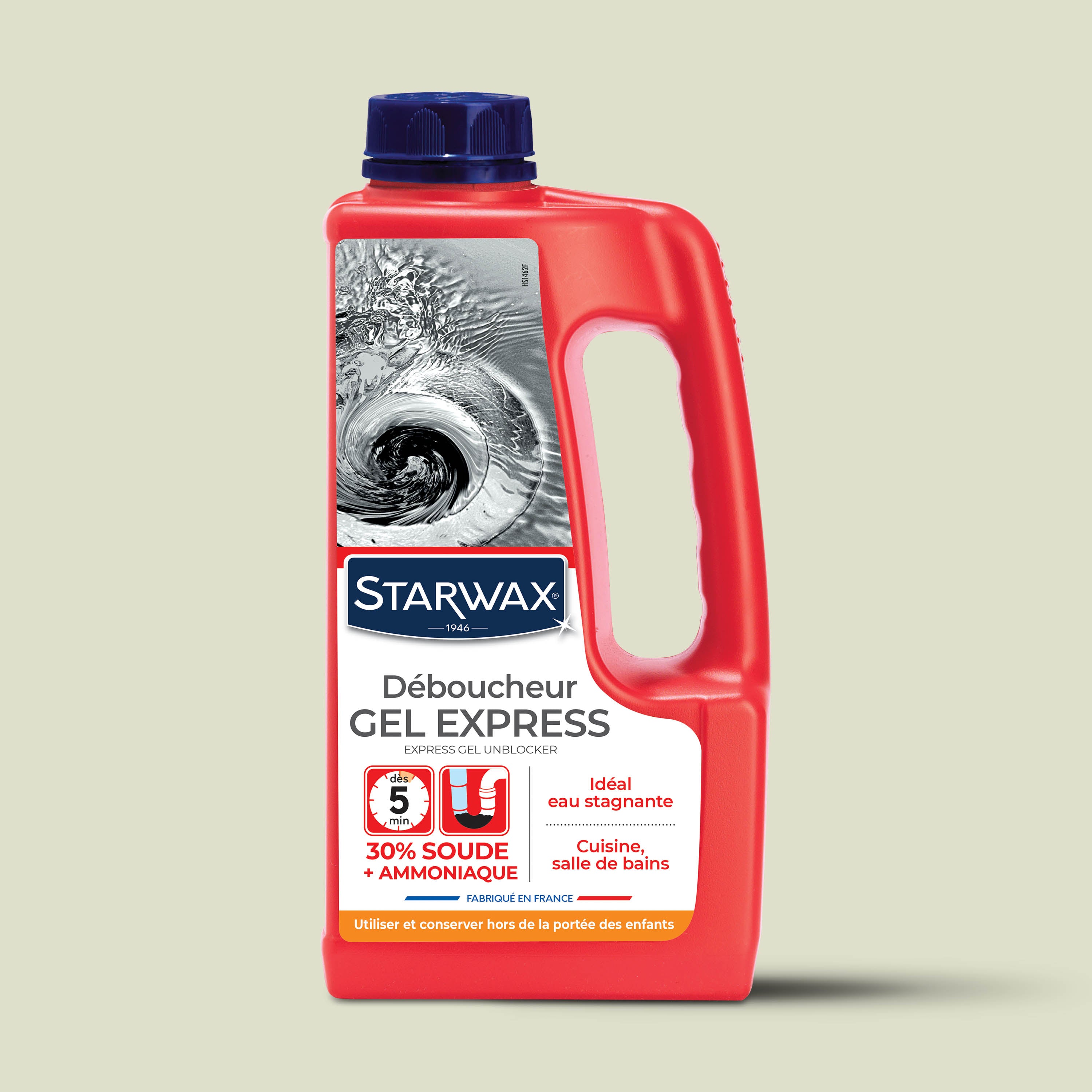 STARWAX - Déboucheur express pour canalisations 1L