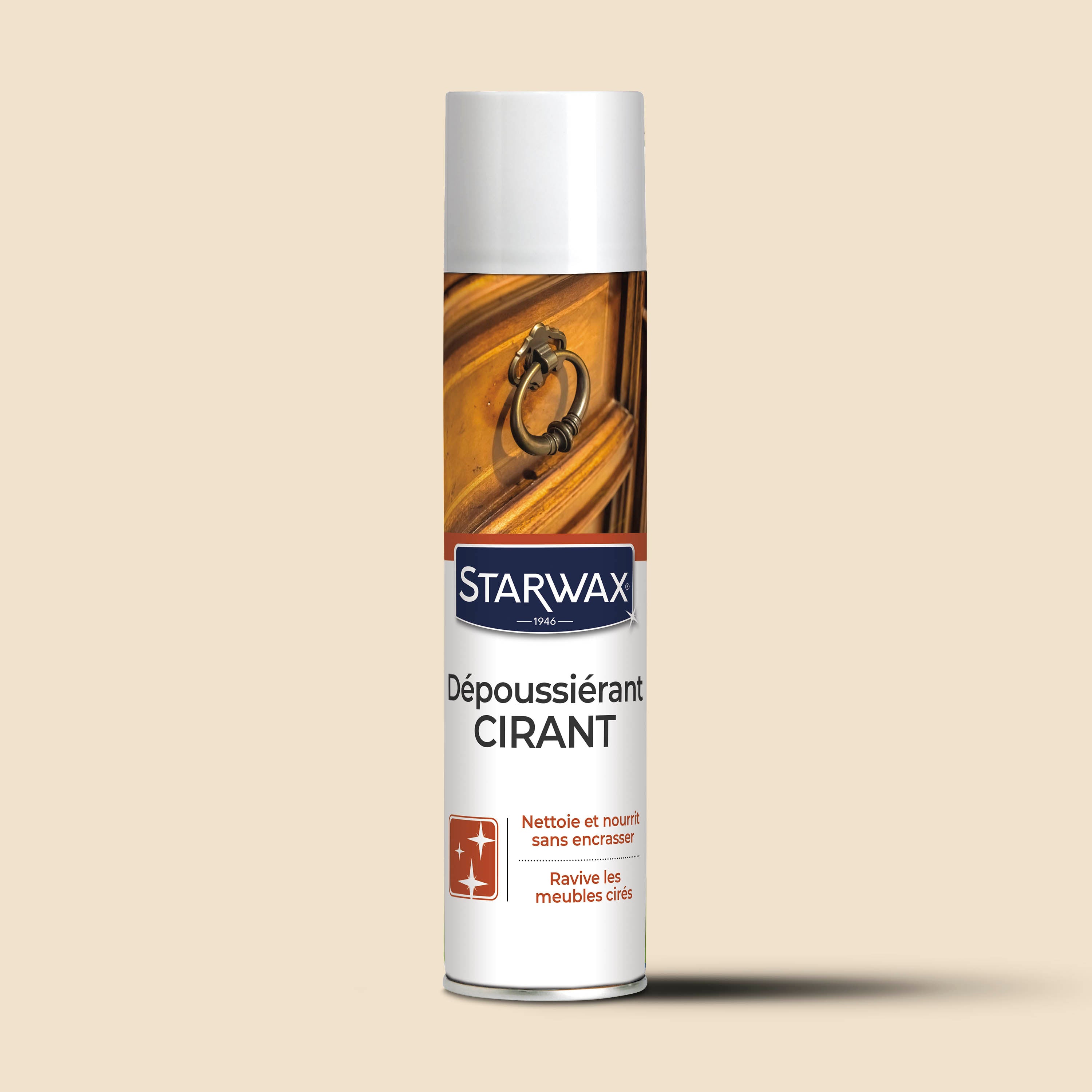 STARWAX - Nettoyant dépoussiérant cirant pour mobilier intérieur 400ml