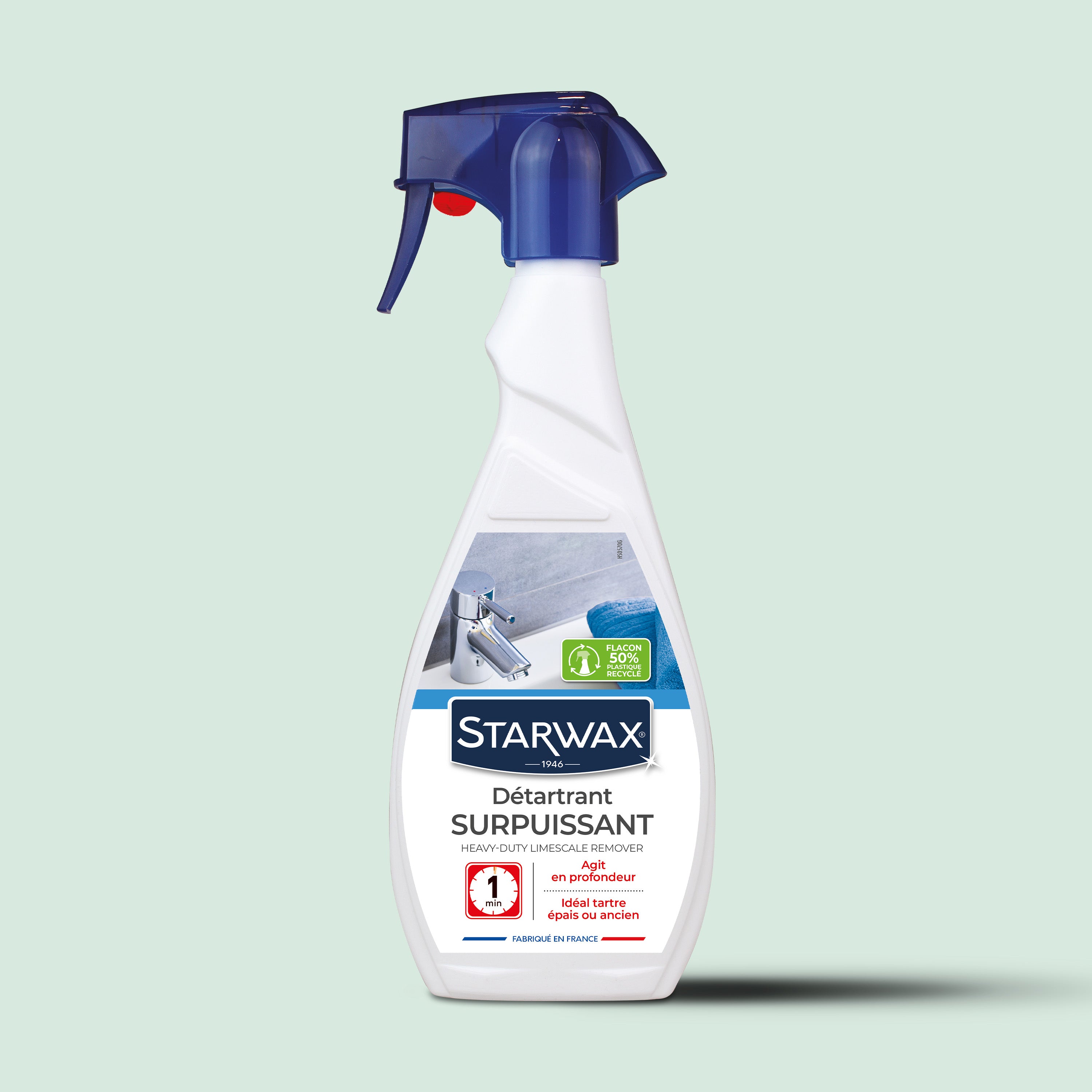 STARWAX - Détartrant surpuissant pour salle de bains 500ml