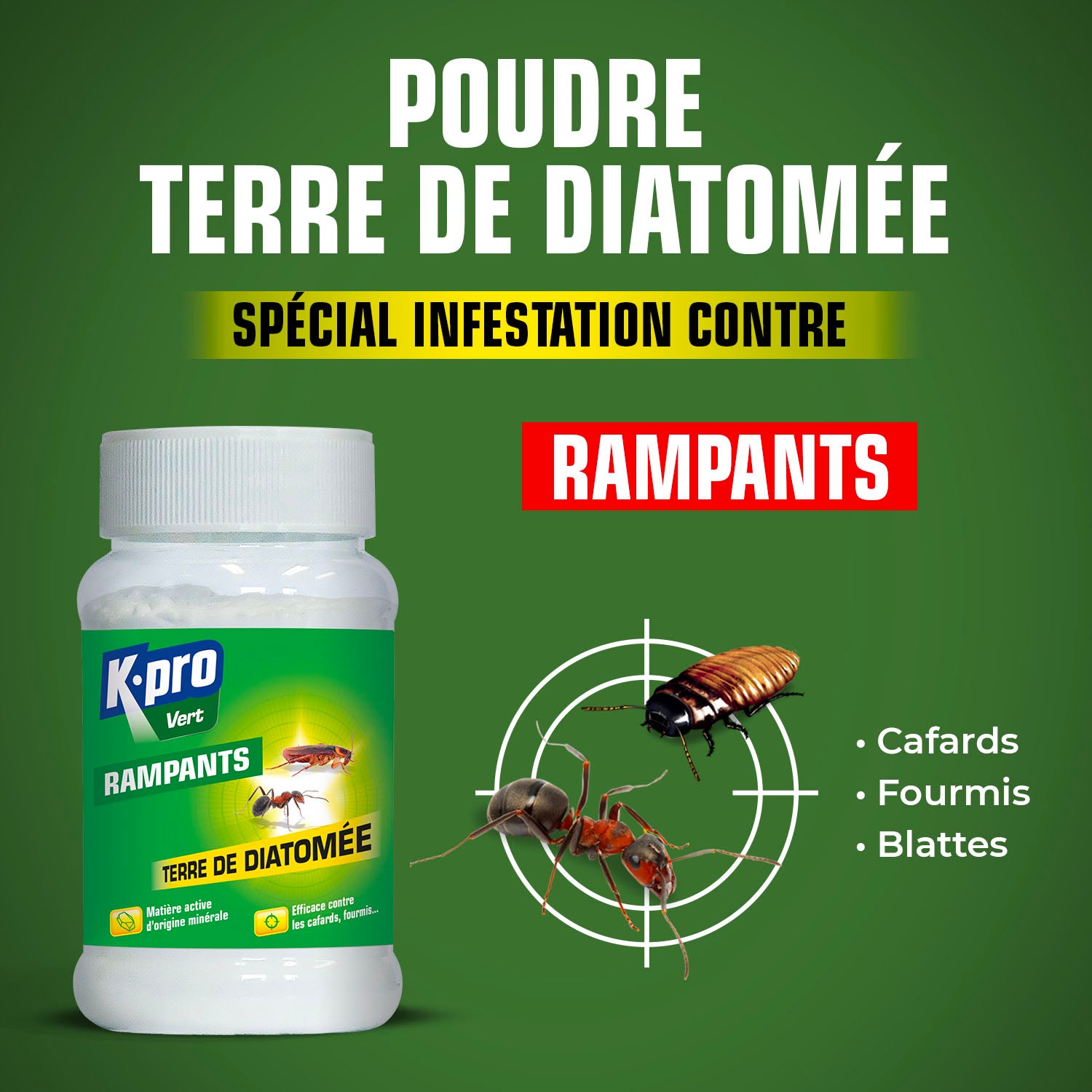 K.PRO - Terre de Diatomée
 100g 100 Gr