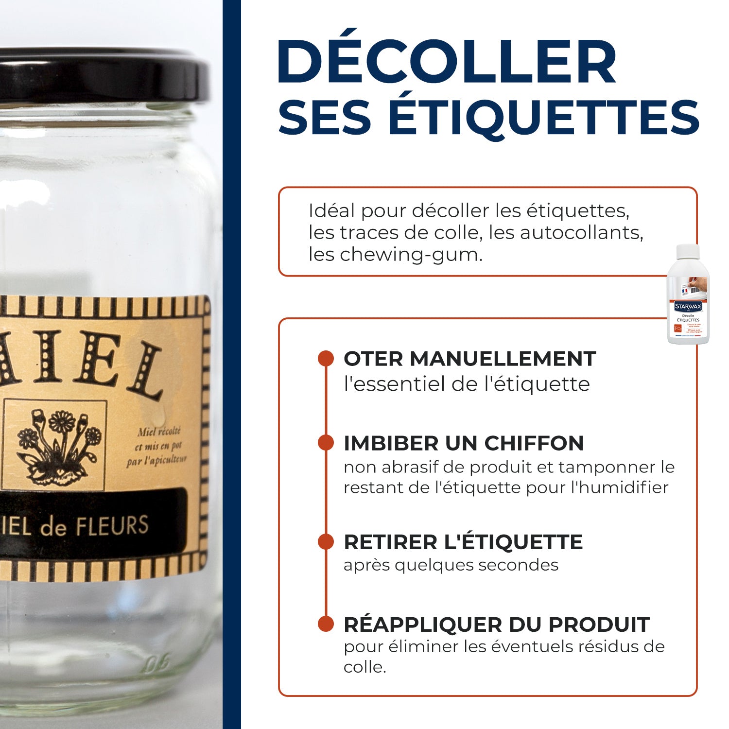 STARWAX - Décolle adhésifs 200ml