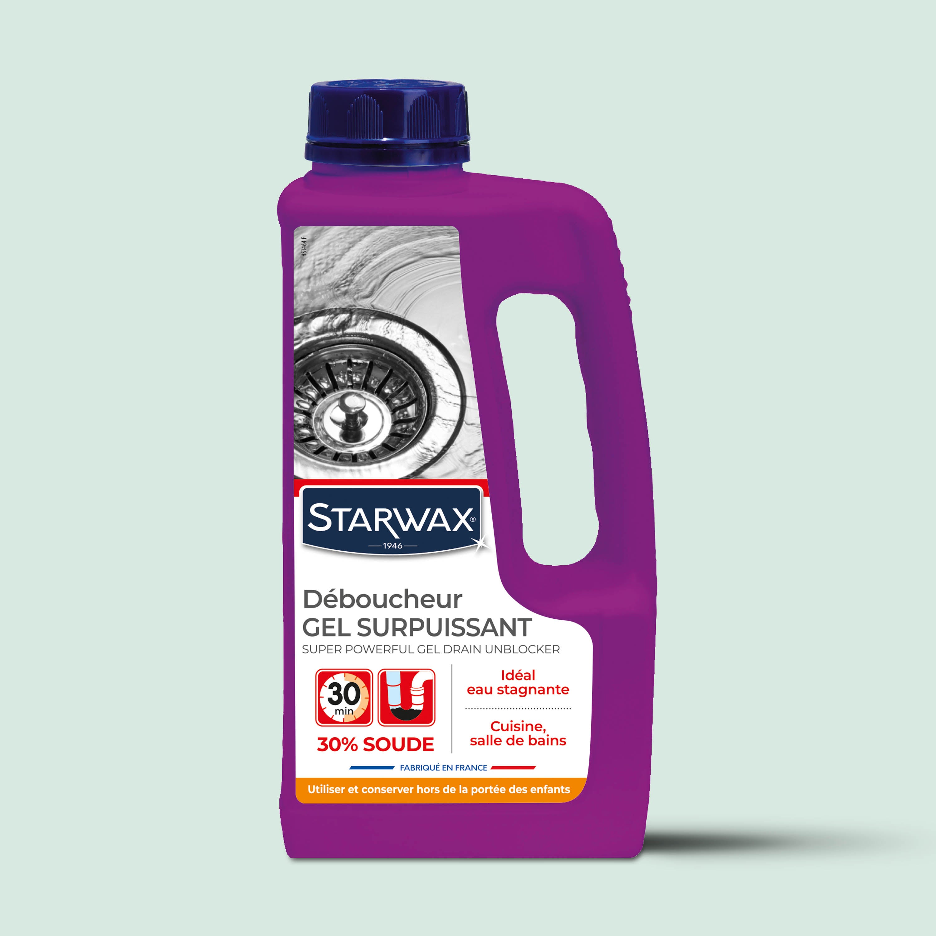 STARWAX - Déboucheur gel pour canalisations 1L