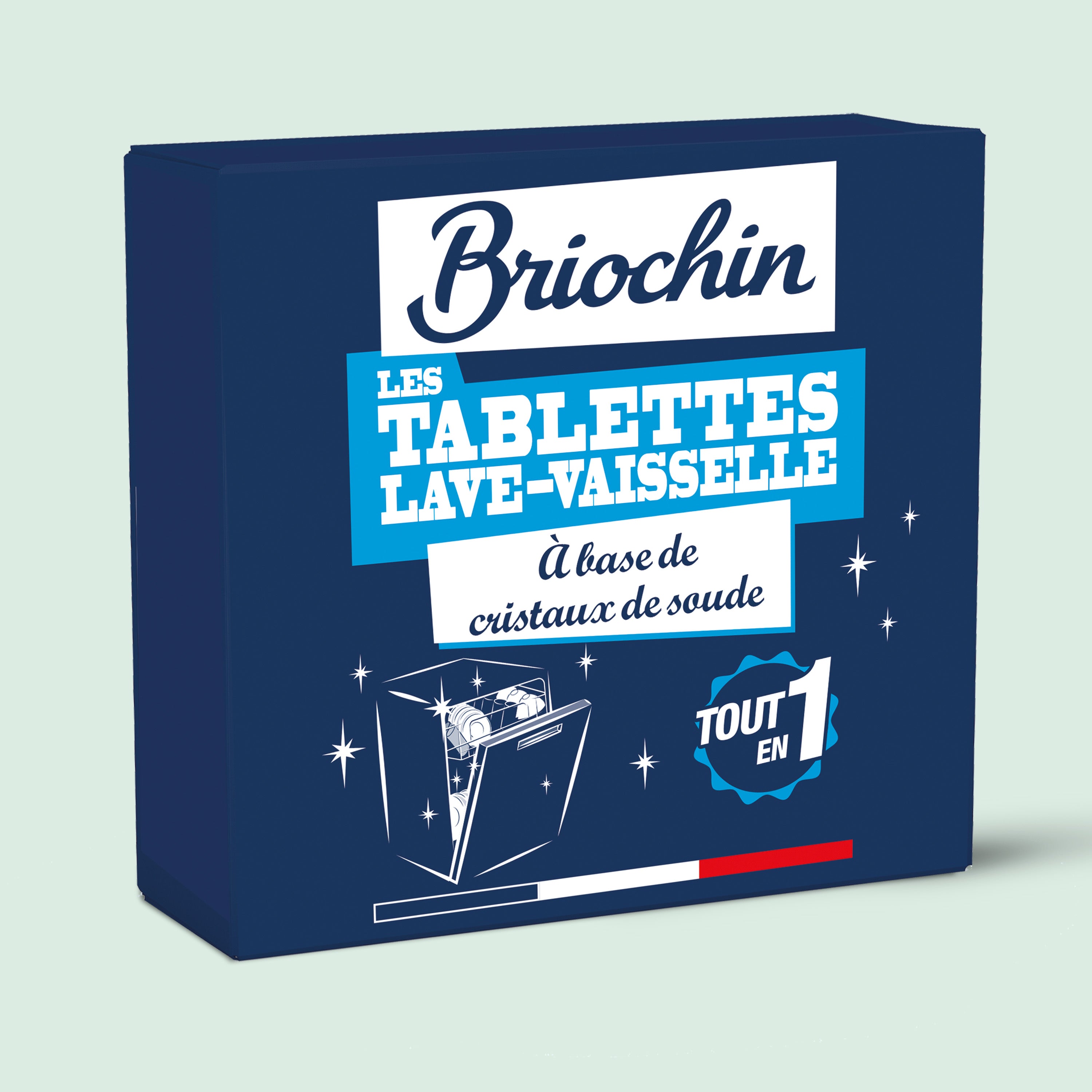 JACQUES BRIOCHIN - Les tablettes lave-vaisselle sans parfum 30 tablettes Sans parfum