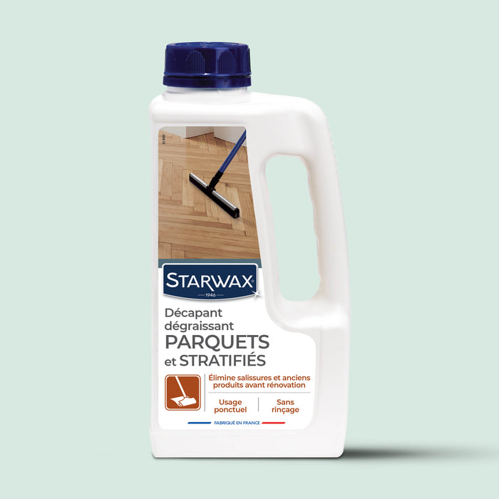 Décapant dégraissant Parquets et stratifiés (avant rénovation)