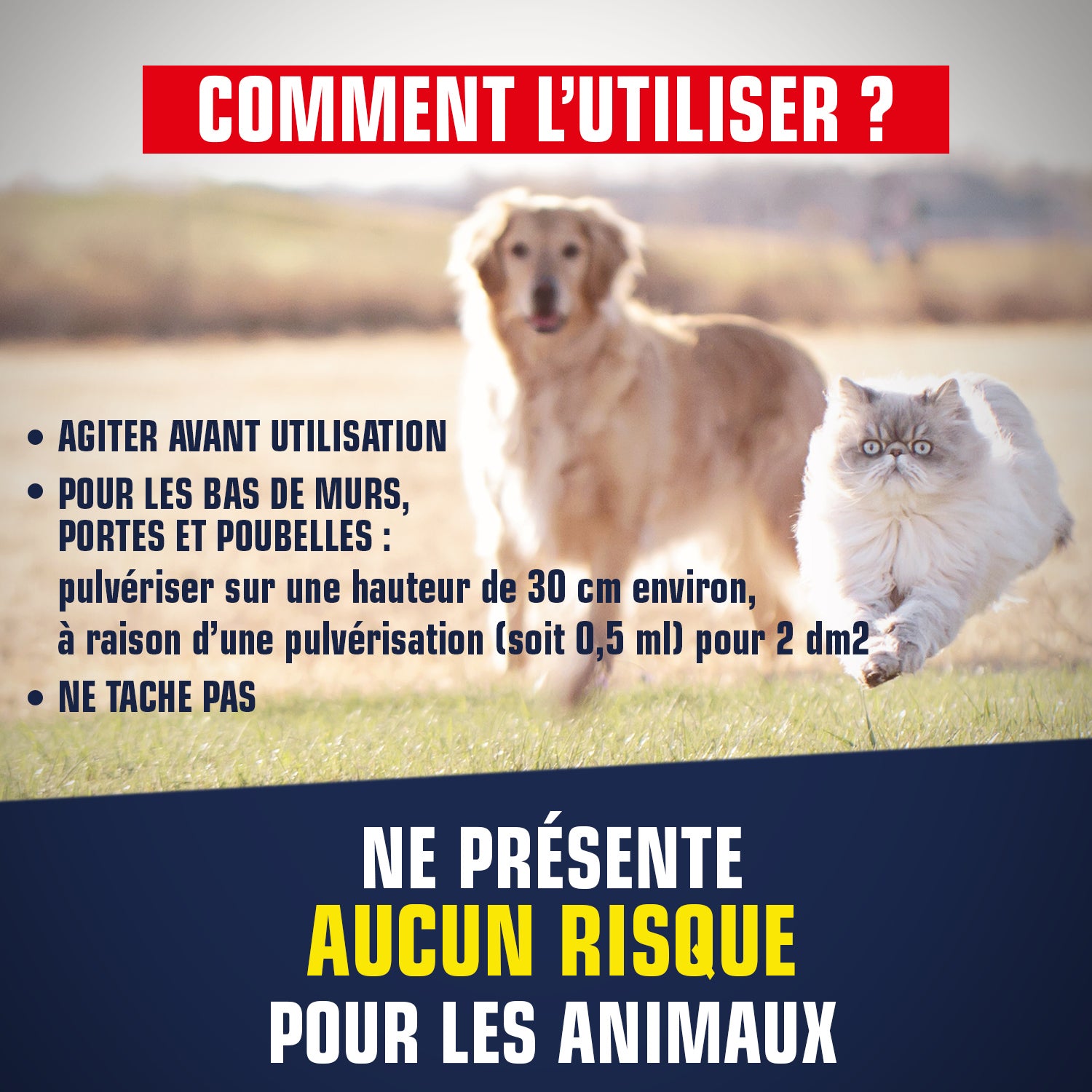 K.PRO - Répulsif chiens et chats 500 ml
