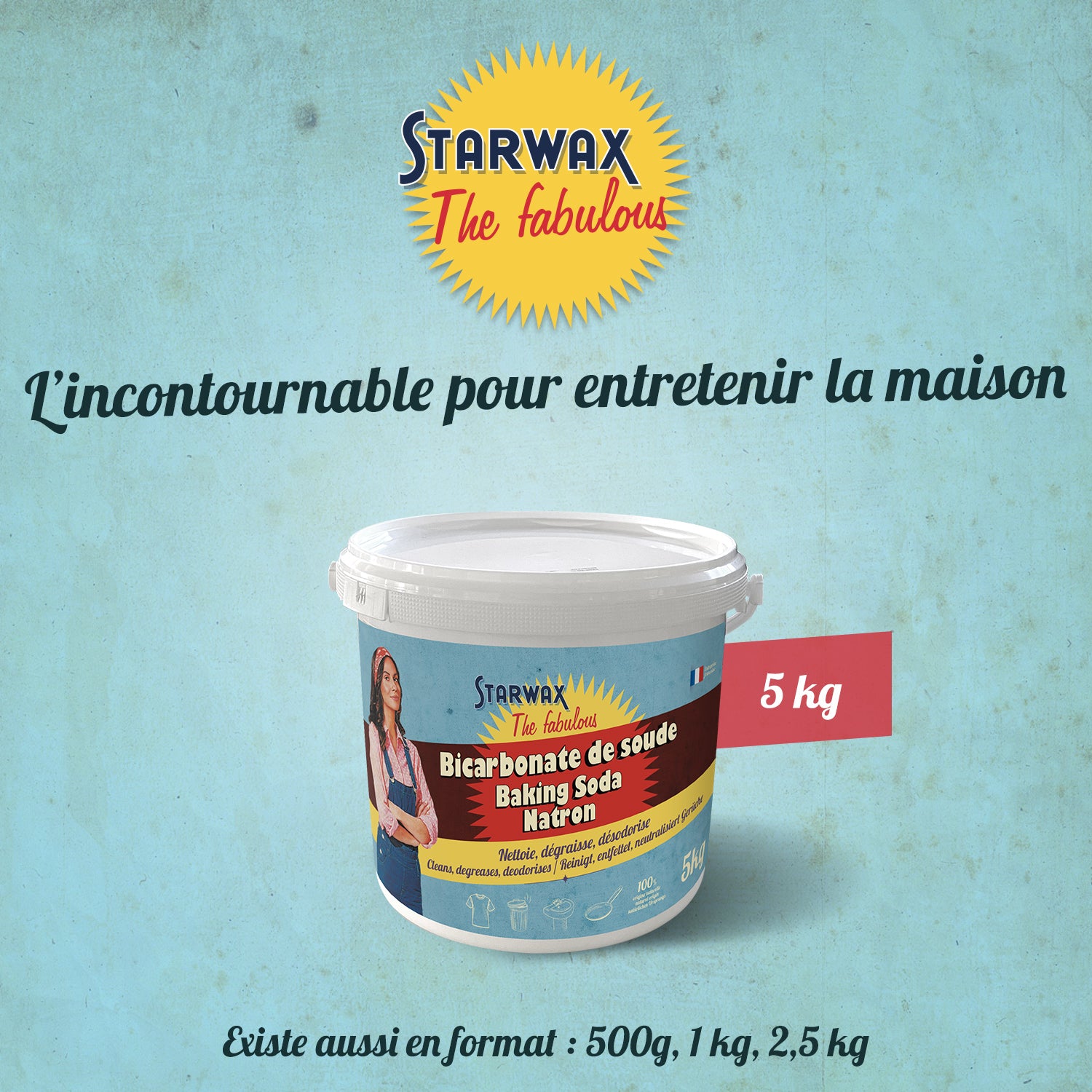 STARWAX FABULOUS - Bicarbonate de soude 500g
