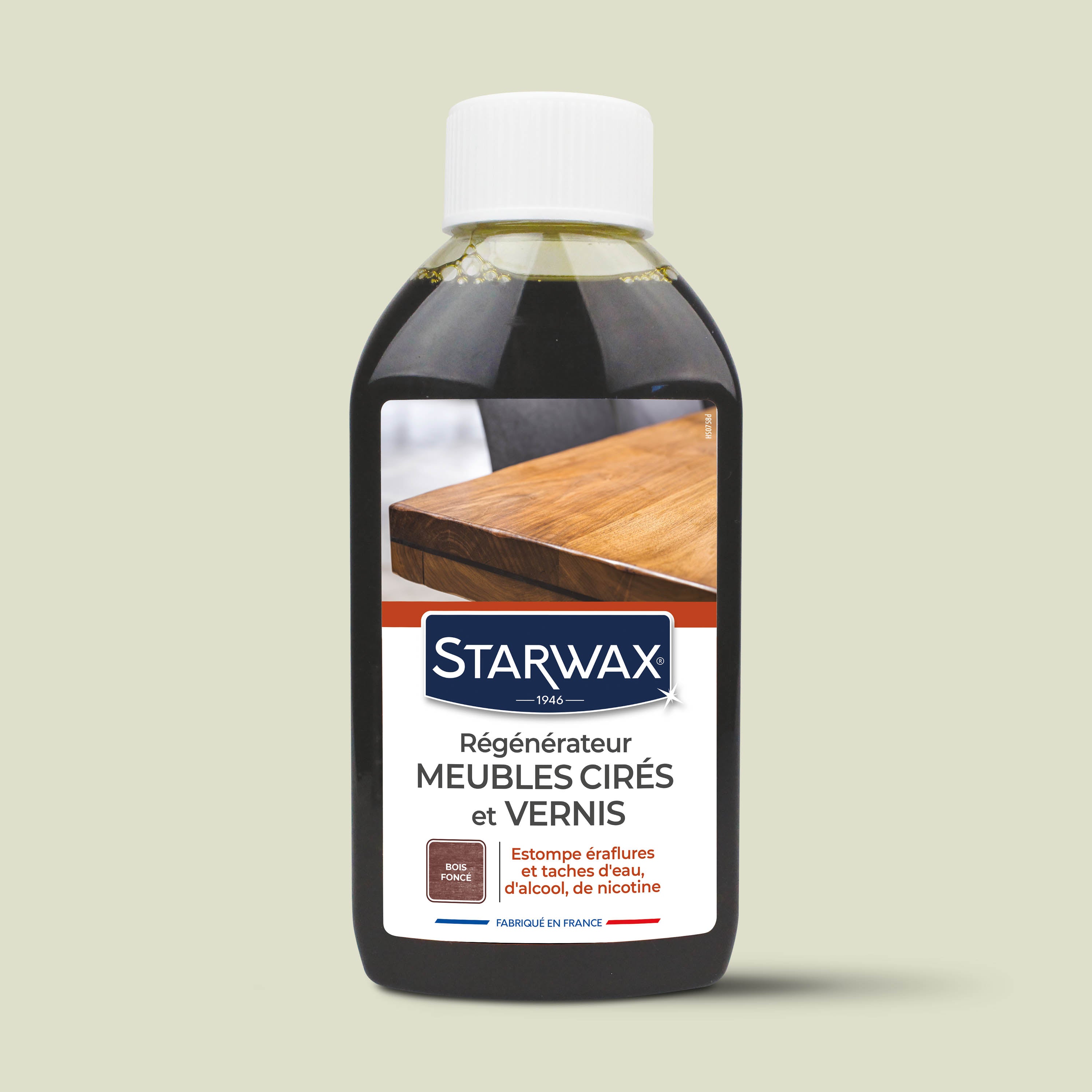 STARWAX - Régénérateur pour meubles cirés et vernis 250ml Bois clair
