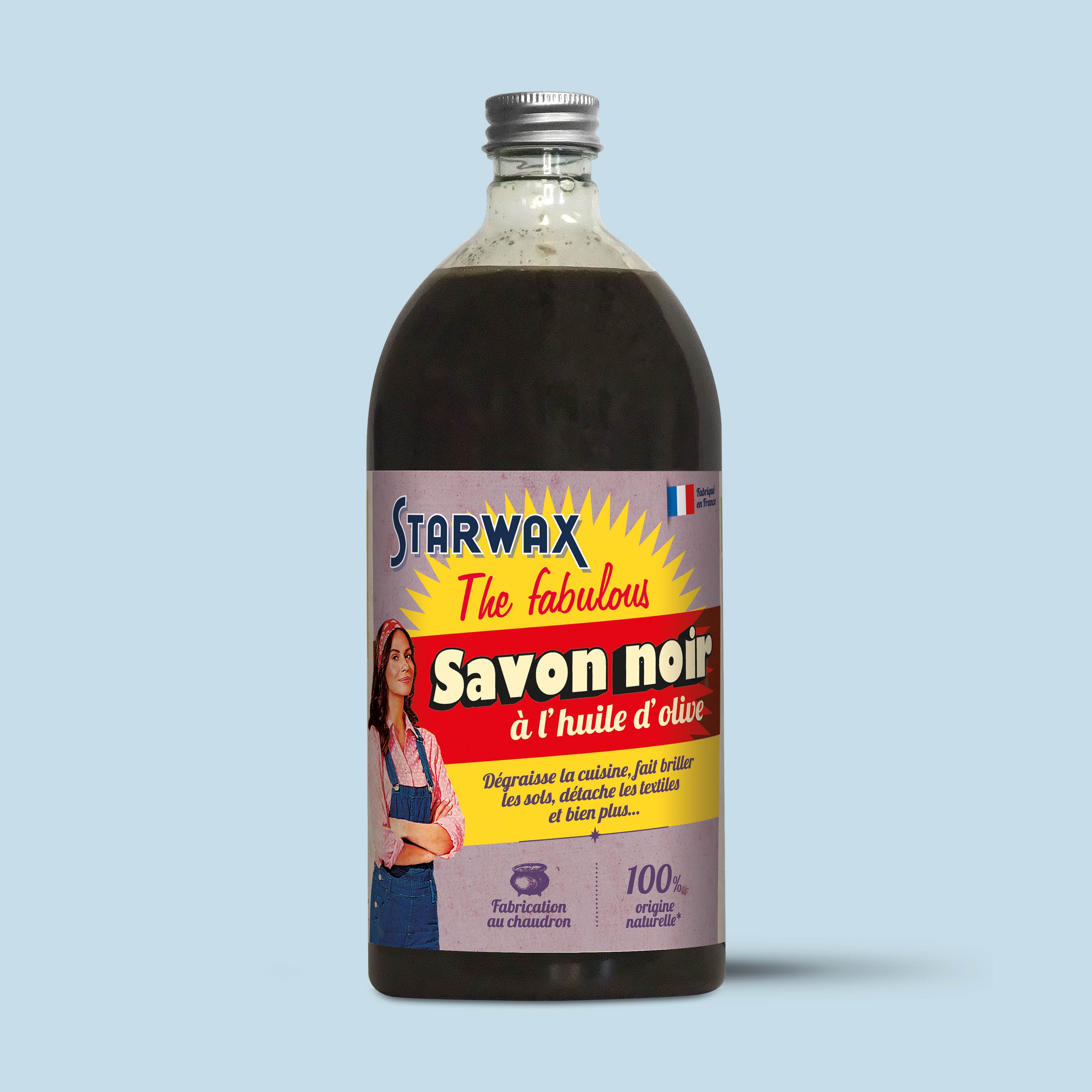 STARWAX FABULOUS - Savon noir à l'huile d'olive 1L