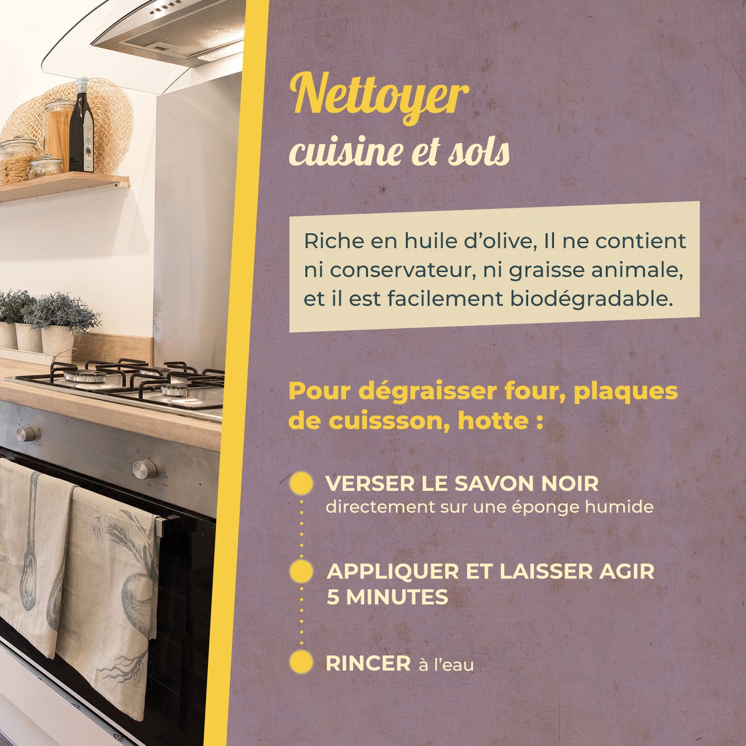 STARWAX FABULOUS - Savon noir à l'huile d'olive 1L