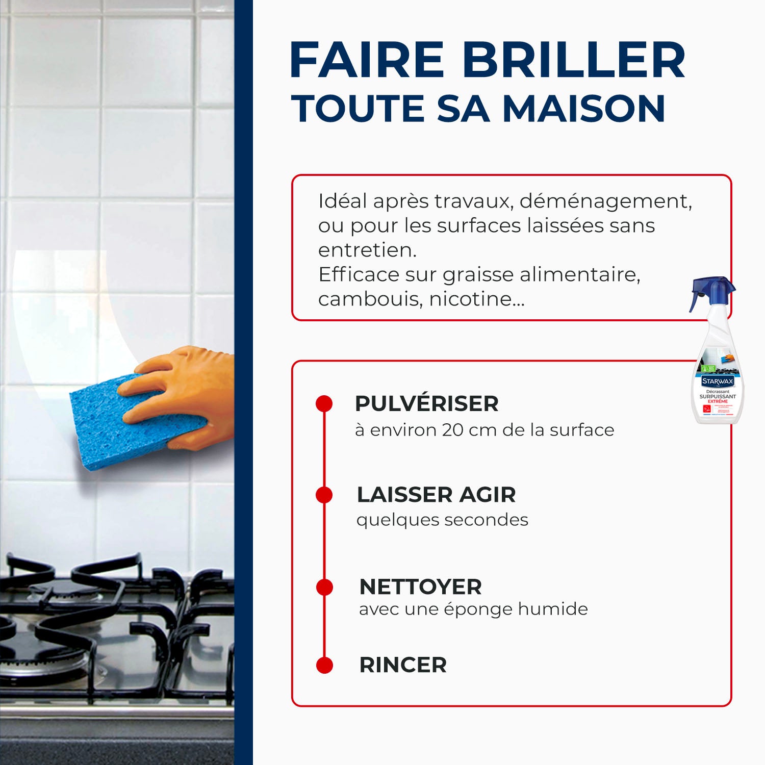 STARWAX - Décrassant surpuissant 500ml