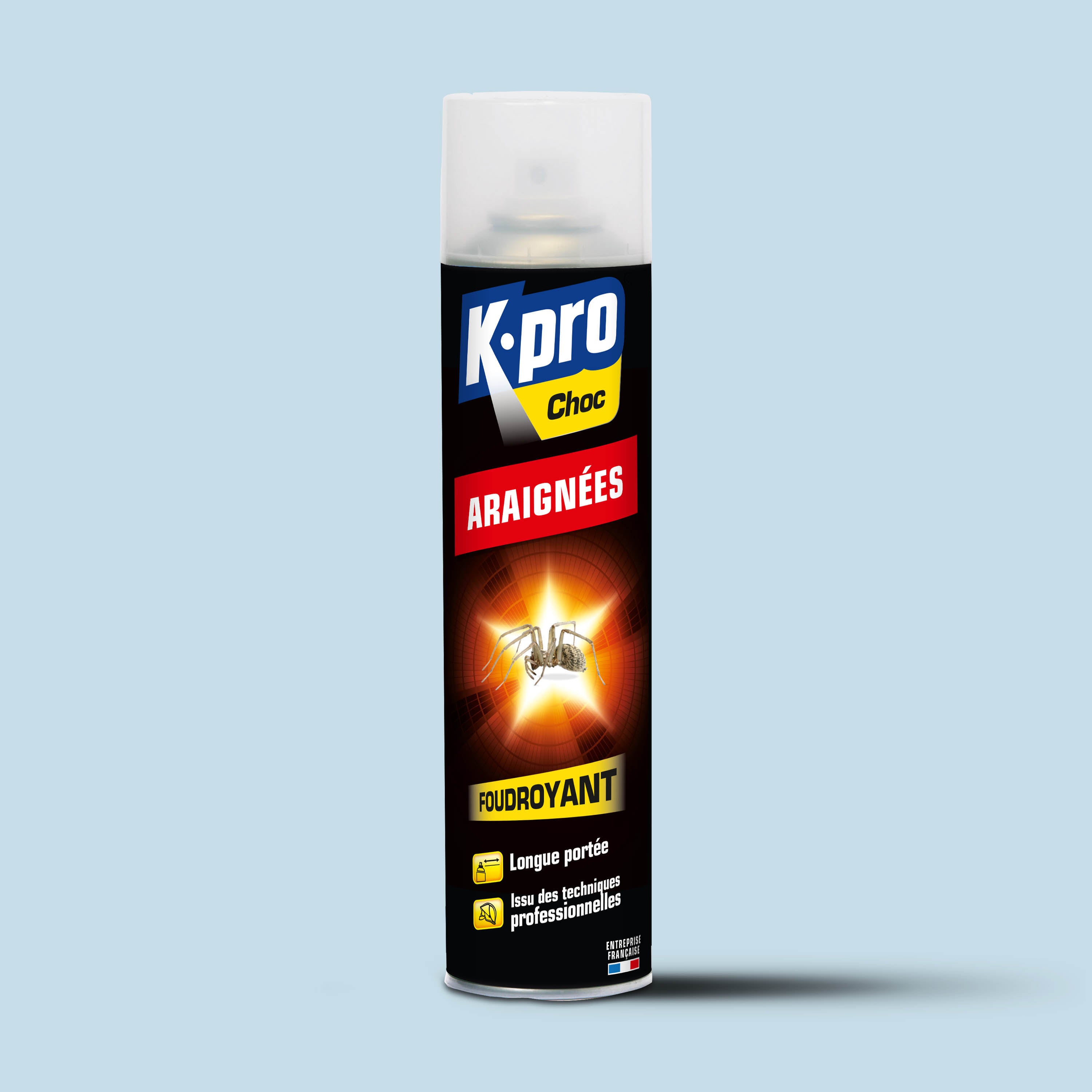 K.PRO - Aérosol foudroyant araignées
 400ml