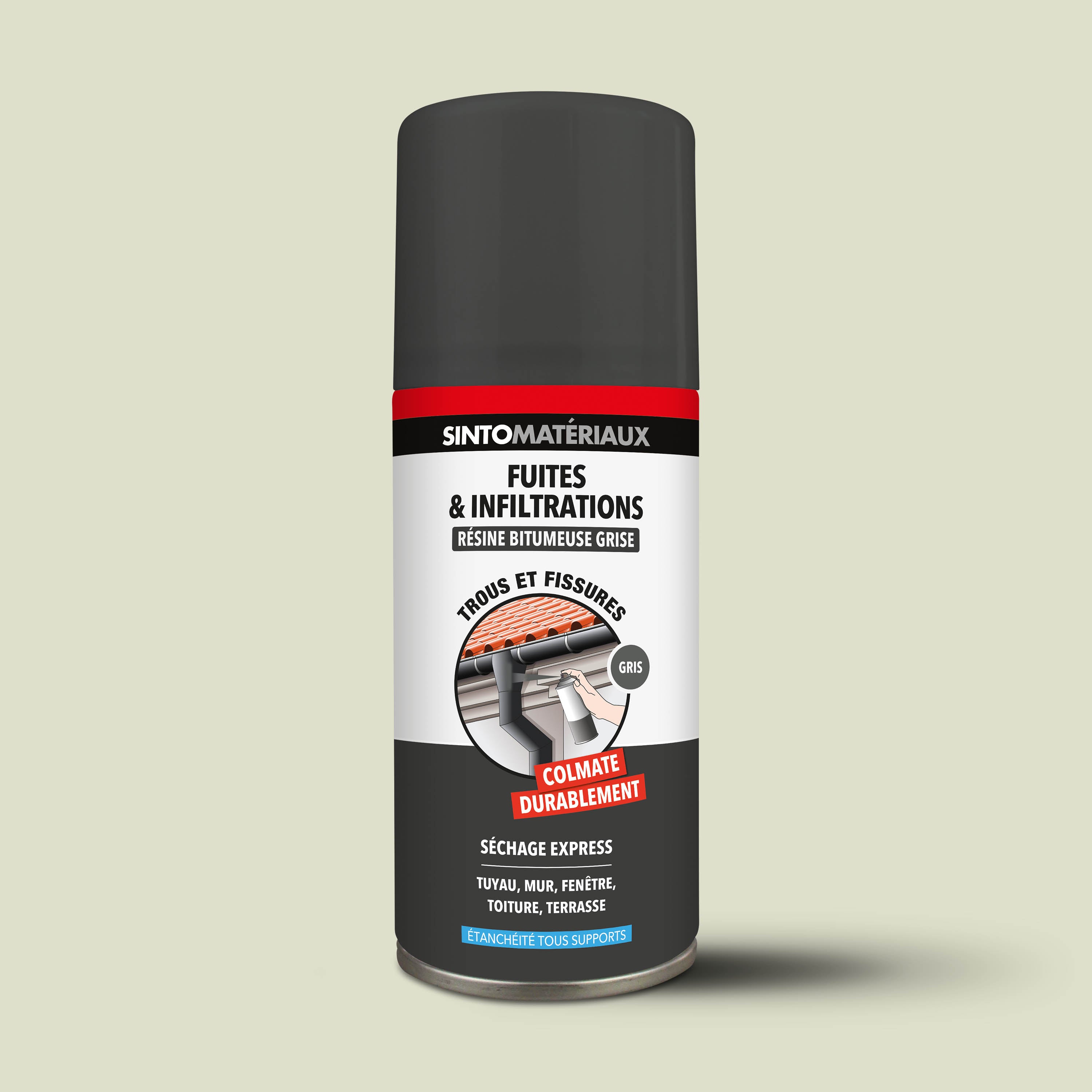 SINTO - Fuites et infiltrations 300ml Noir