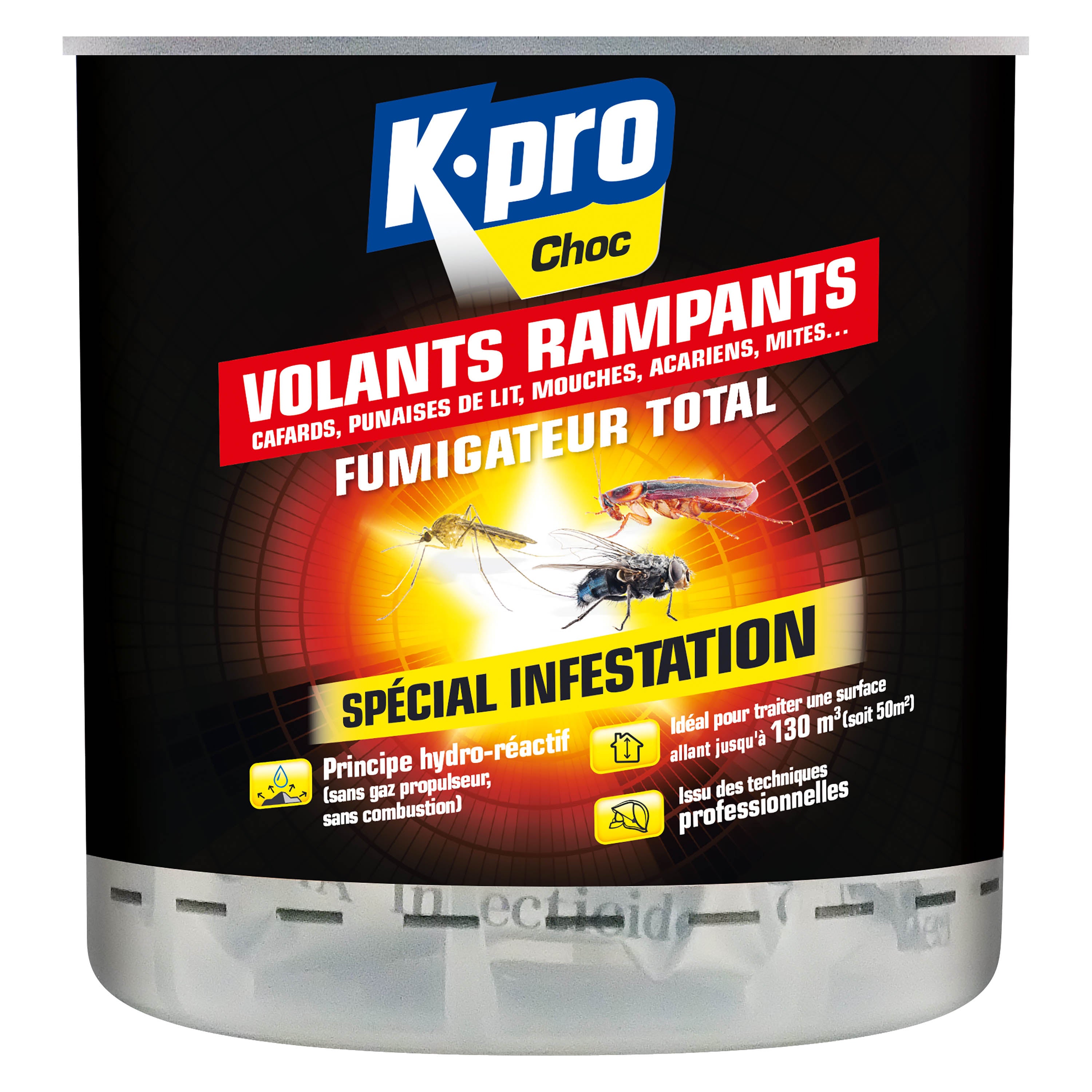 K.PRO - Fumigateur spécial infestation tous insectes 10g