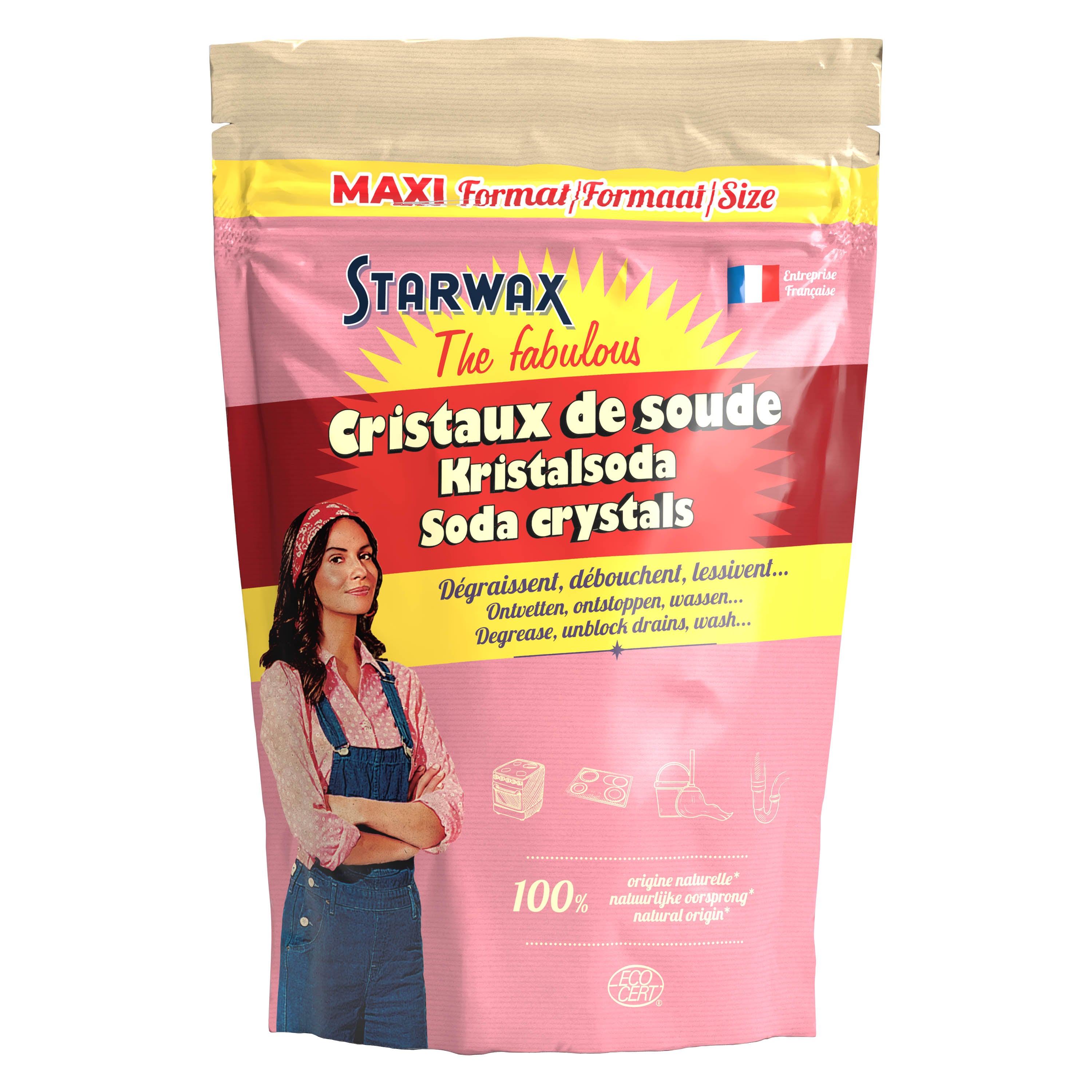 STARWAX FABULOUS - Cristaux de soude 480g
