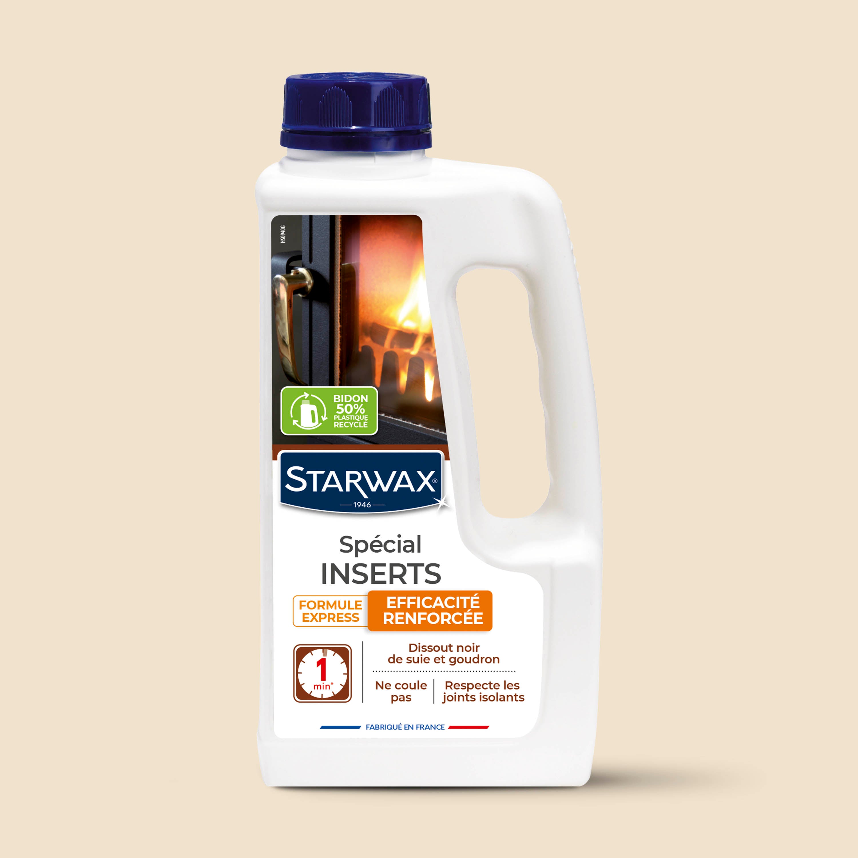 STARWAX - Nettoyant express inserts pour poêle & cheminée
 500ml