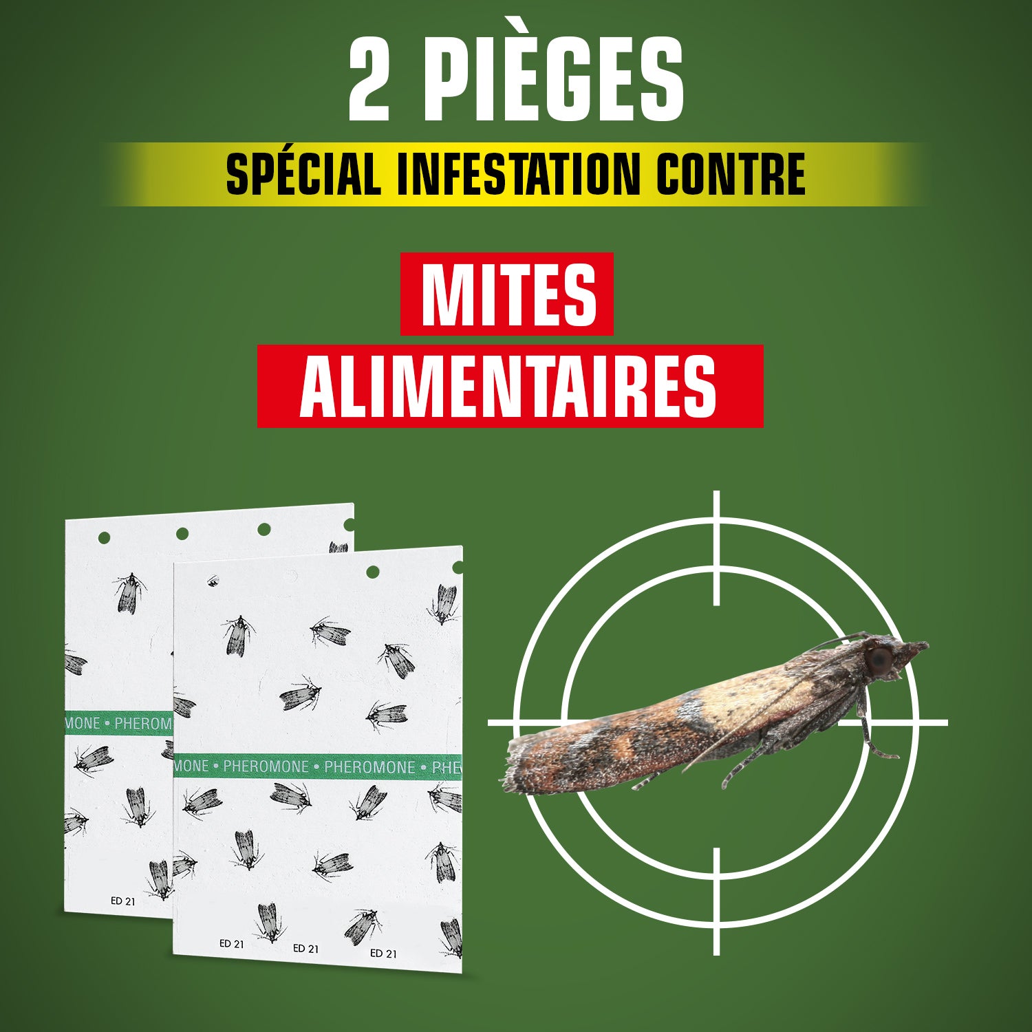 K.PRO - Pièges mites alimentaires X2