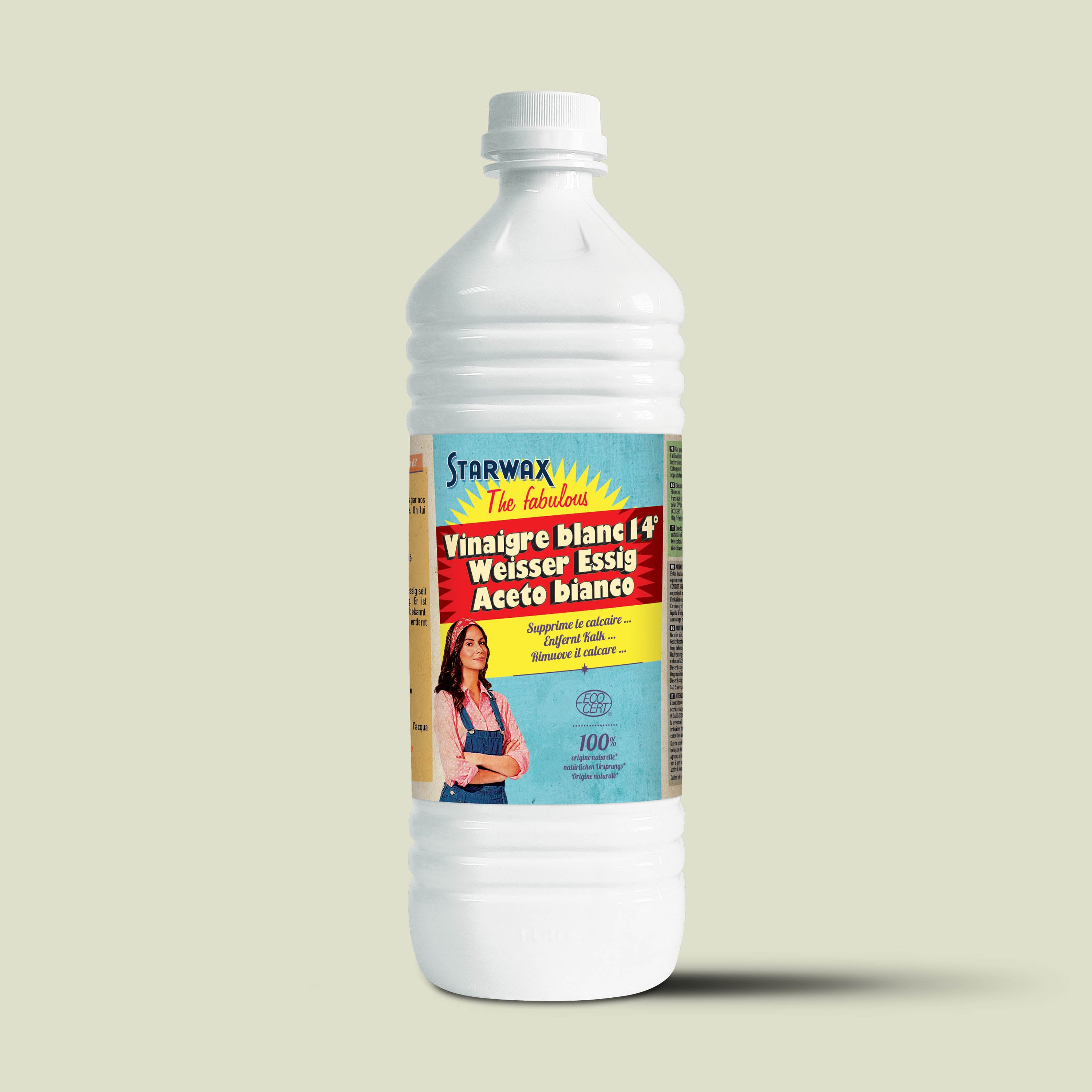 STARWAX FABULOUS - Vinaigre blanc 14° 1L