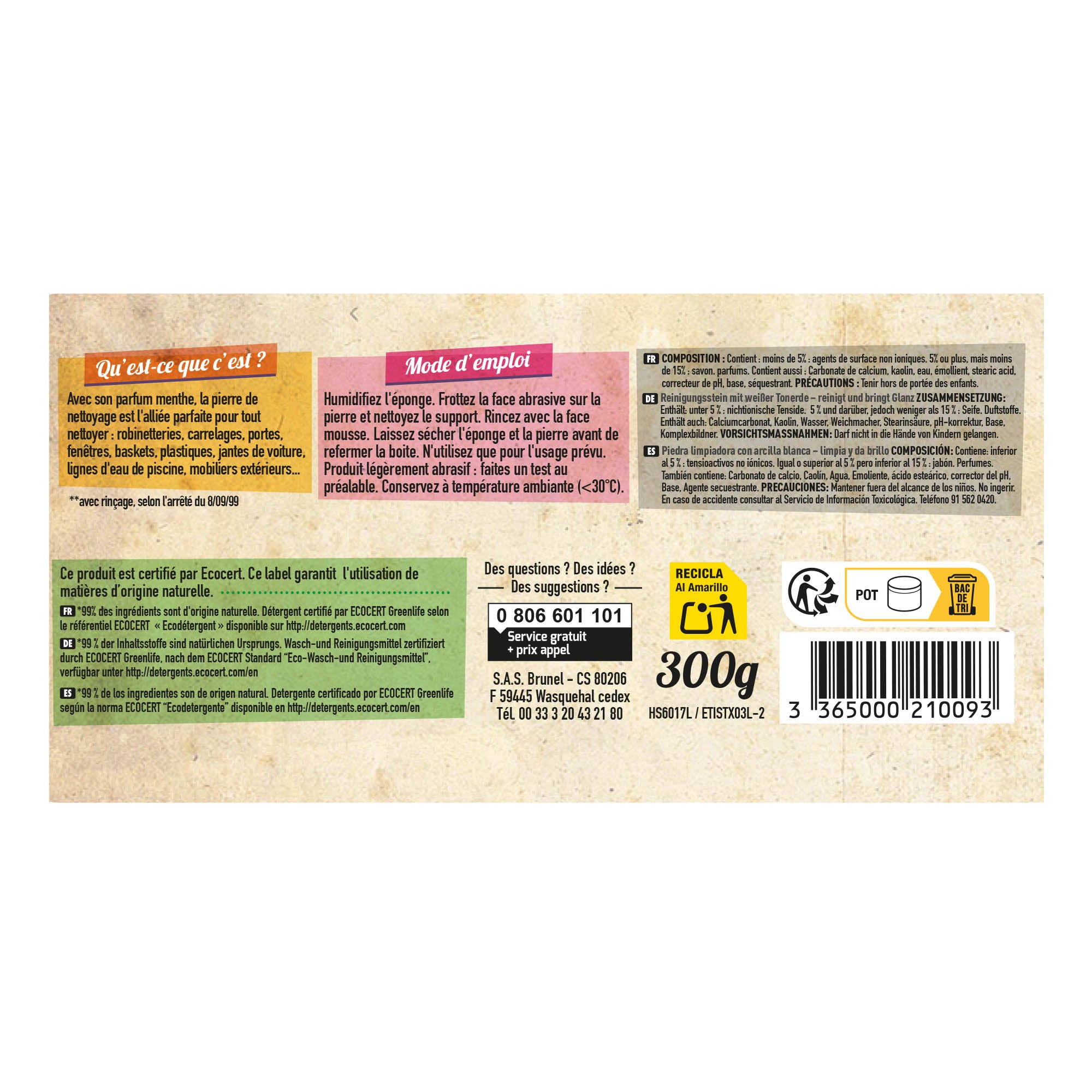 STARWAX FABULOUS - Pierre blanche multi-usages 300g